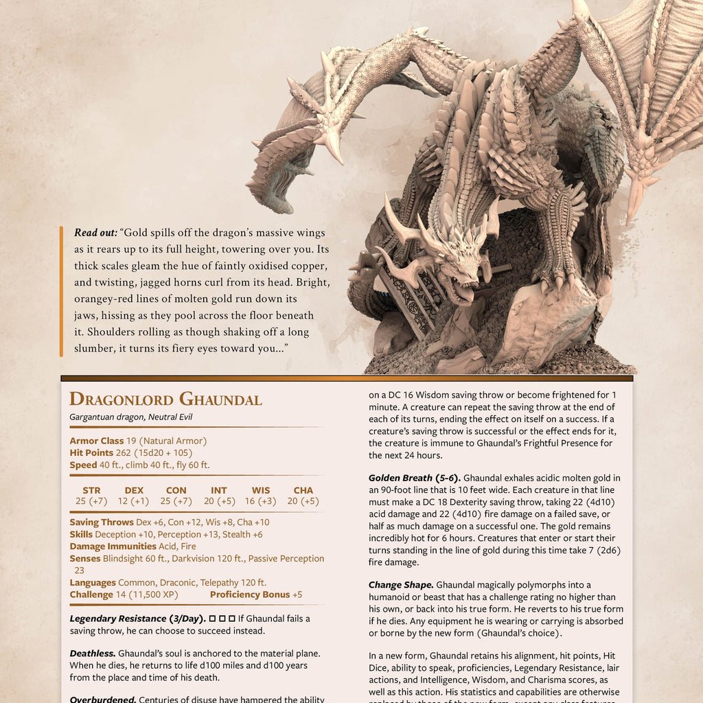 The Hoard of Ghaundal:  5e Campaign PDF