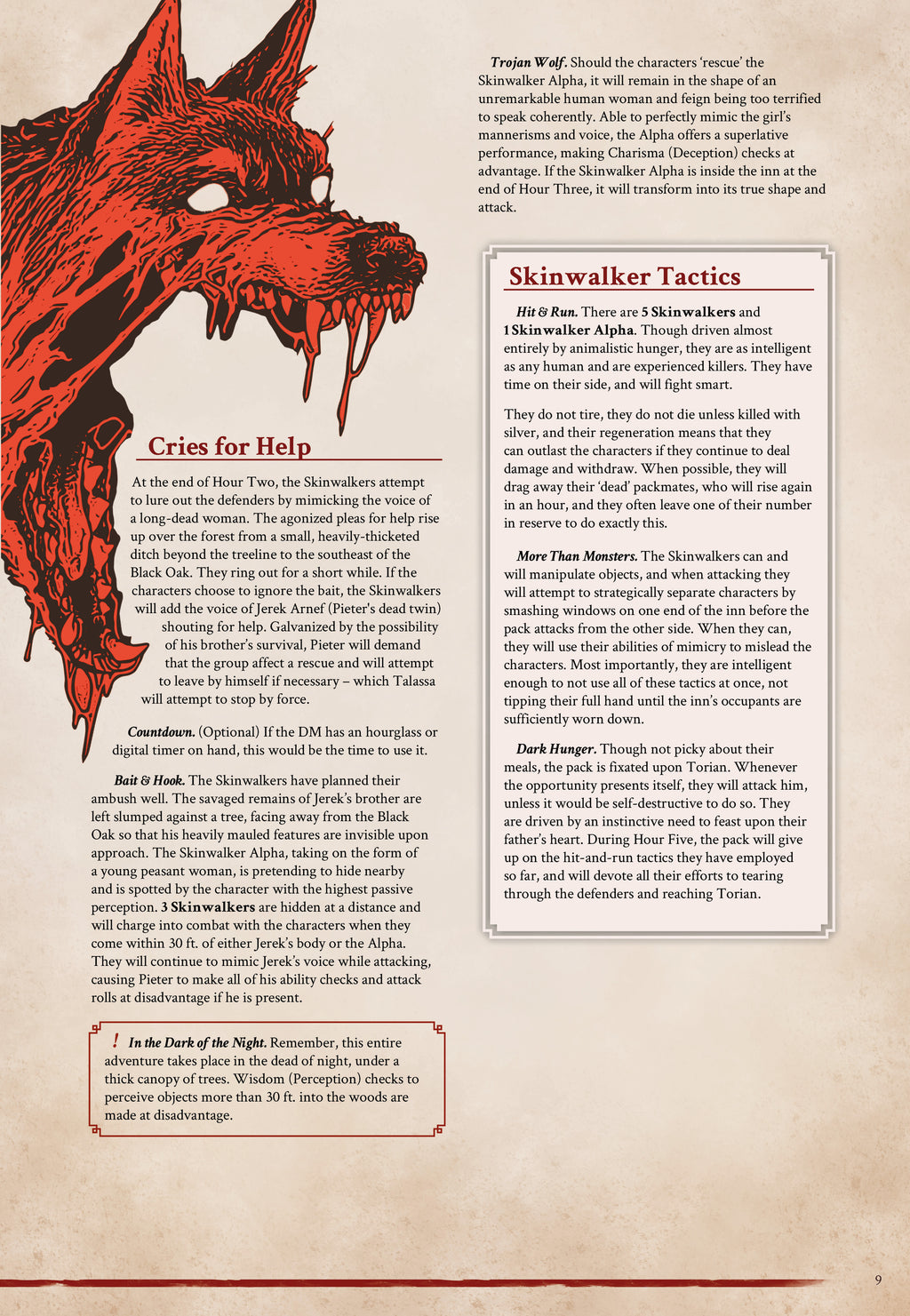 Curse of the Skinwalkers - 5e Adventure PDF