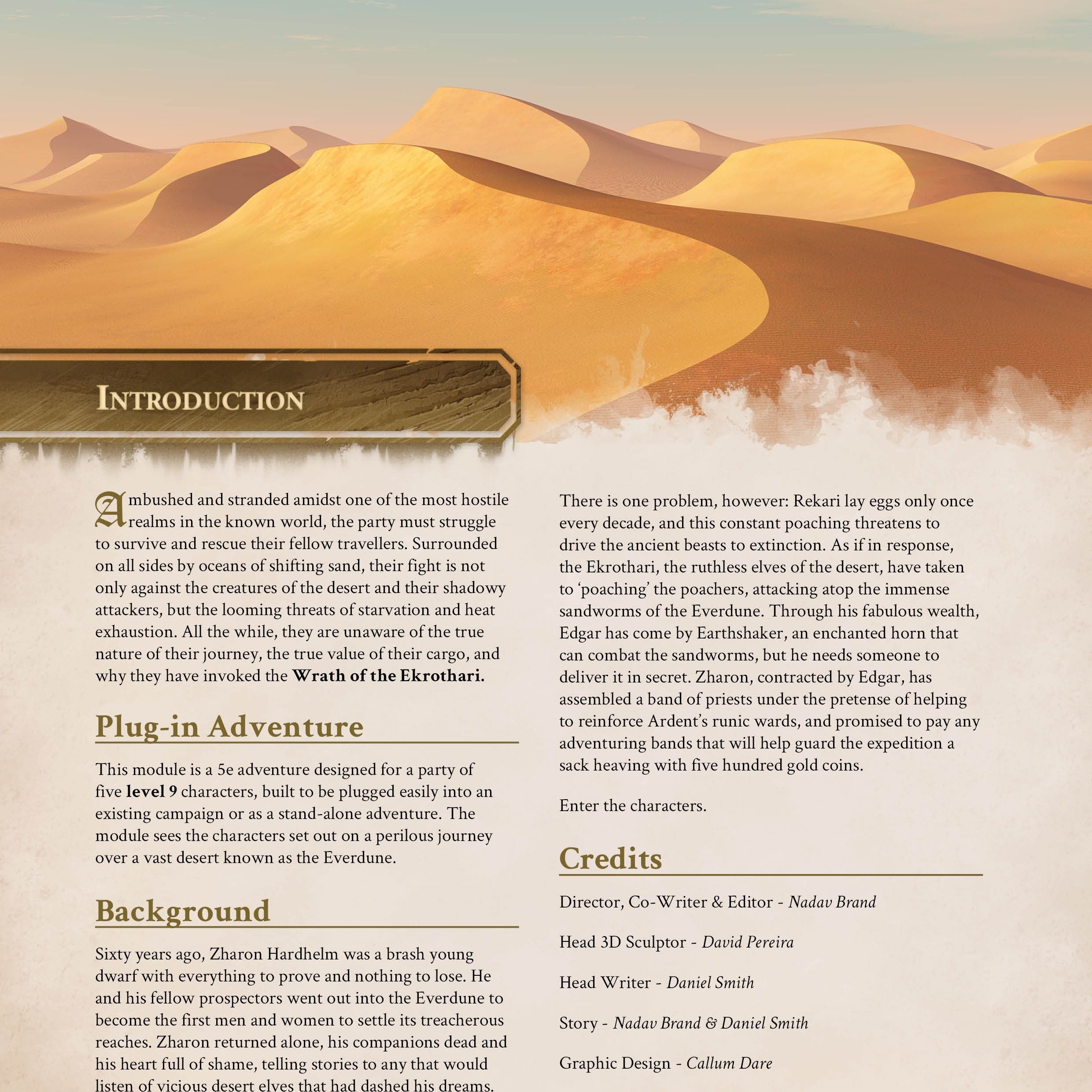 Everdune - 5e Adventure PDF