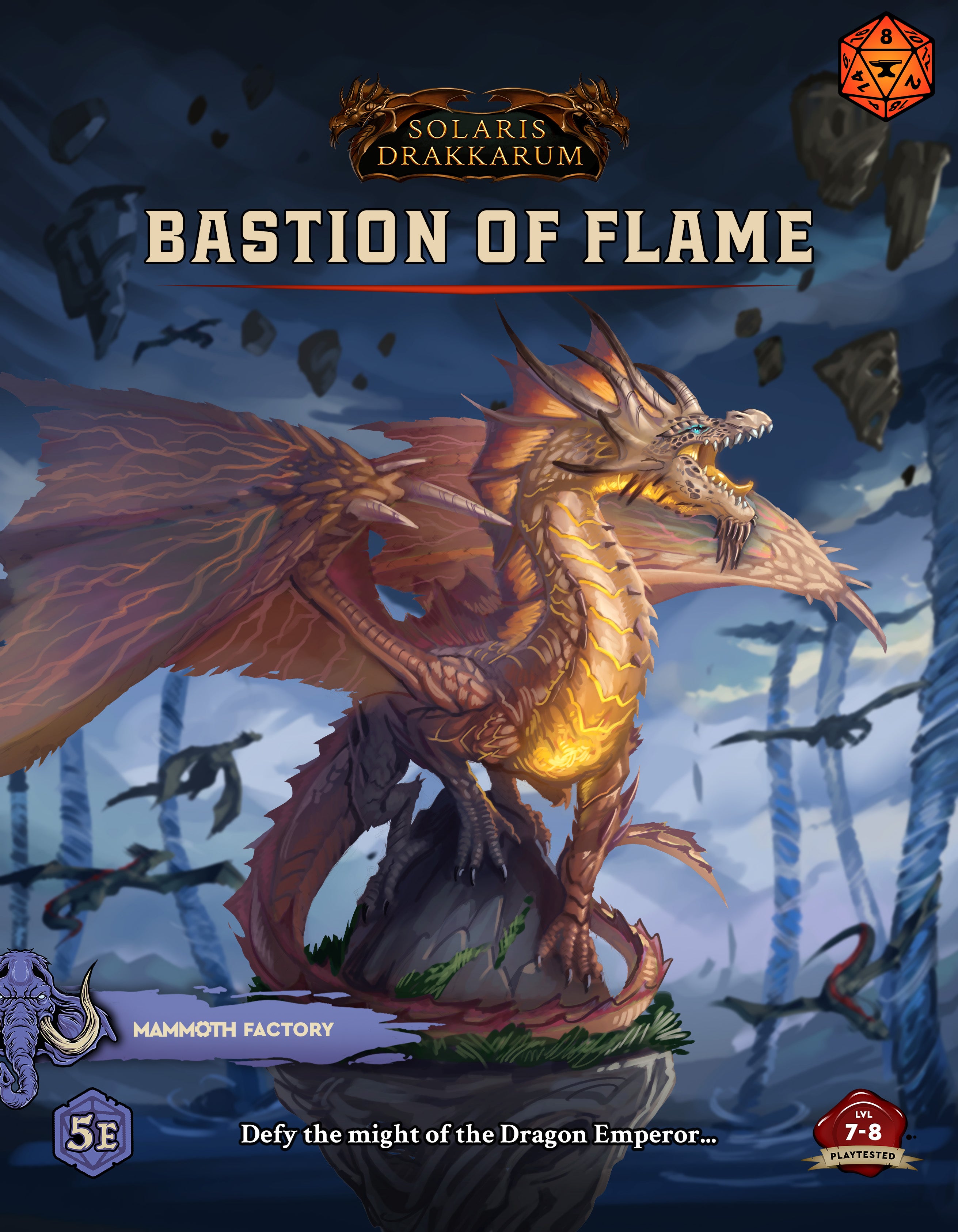 Draconic Legion Bastion of Flame - 5e Adventure PDF