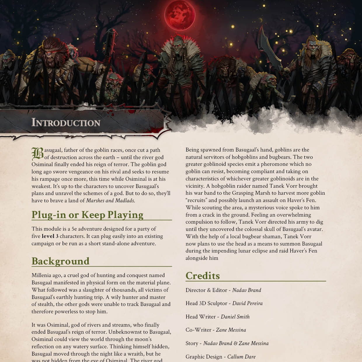 Marshes and Madlads - 5e Adventure PDF