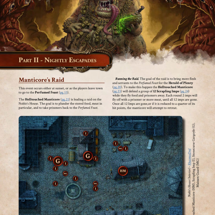 Feast of the Damned - 5e Adventure PDF - Mammoth Factory