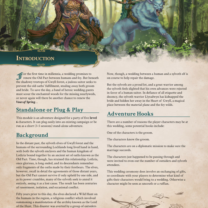 Vows of Spring - 5e Adventure PDF