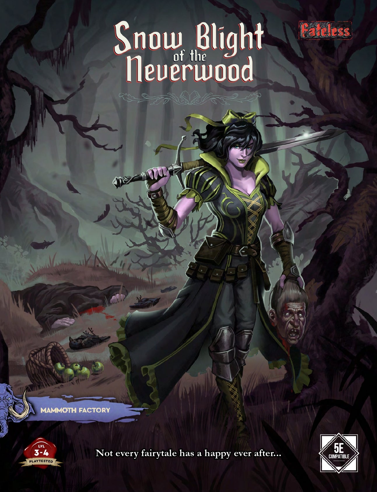 Fateless: Snow Blight of the Neverwood  - PDF Adventure