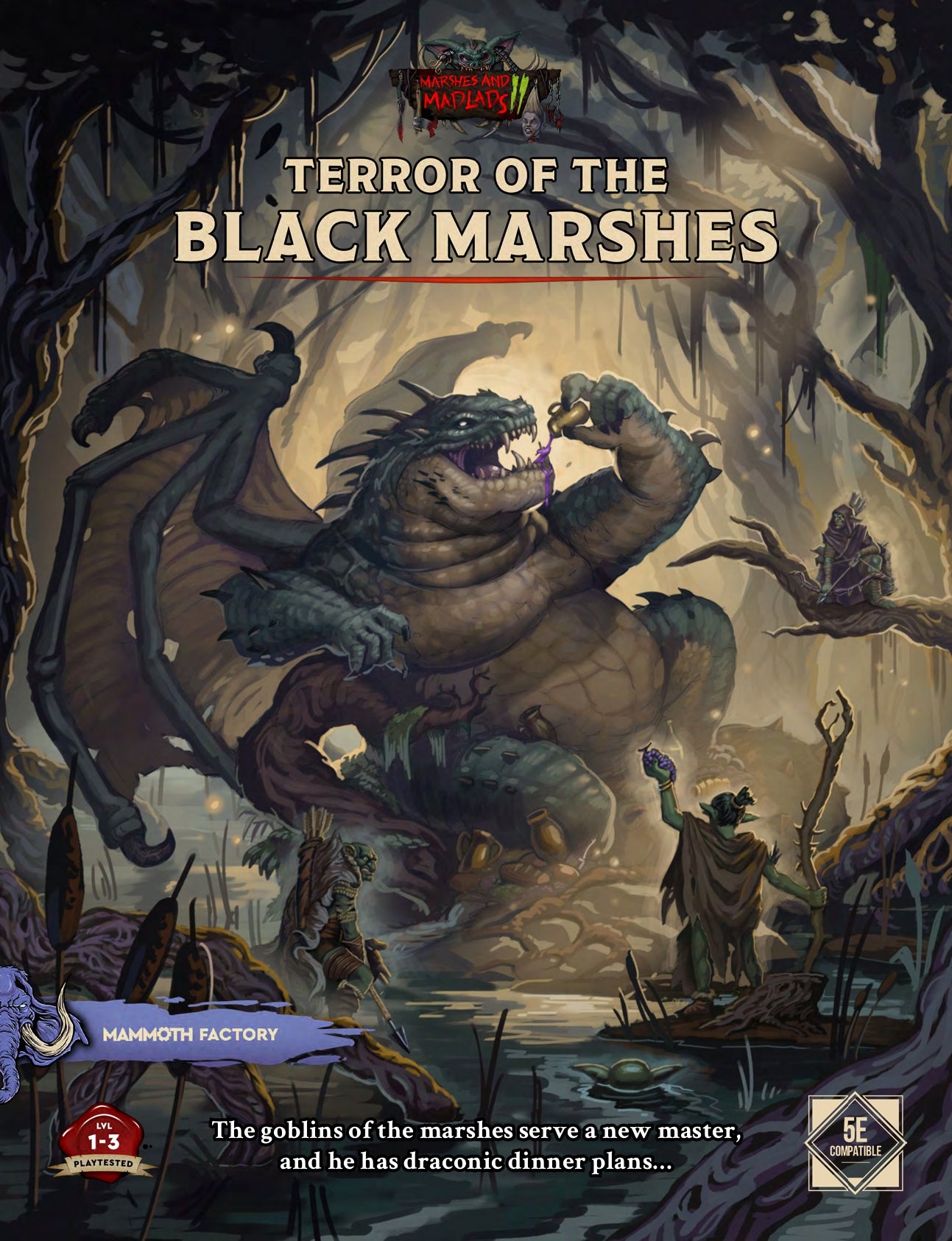 Terror of the Black Marshes - 5e Adventure PDF
