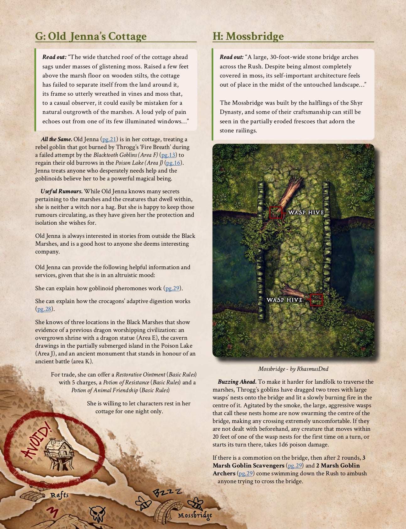 Terror of the Black Marshes - 5e Adventure PDF