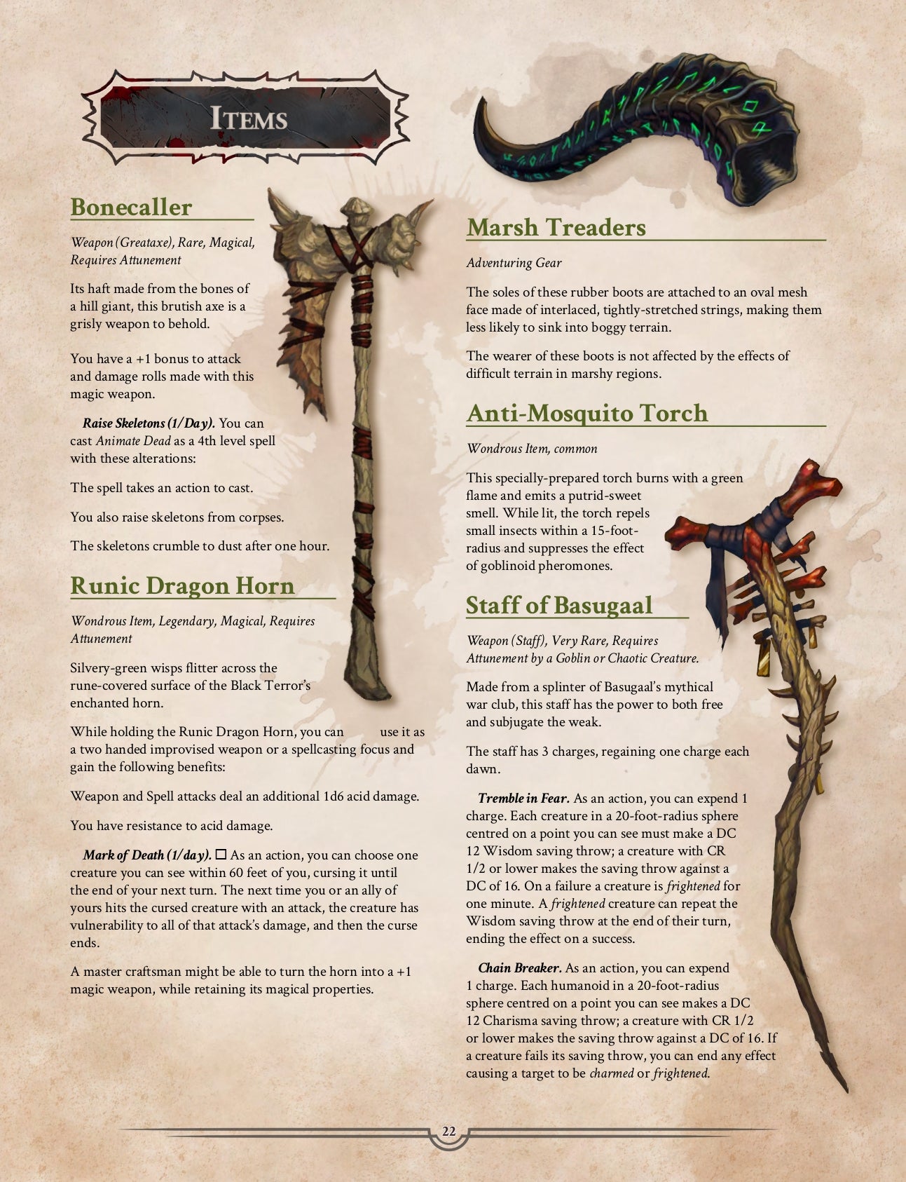 Terror of the Black Marshes - 5e Adventure PDF