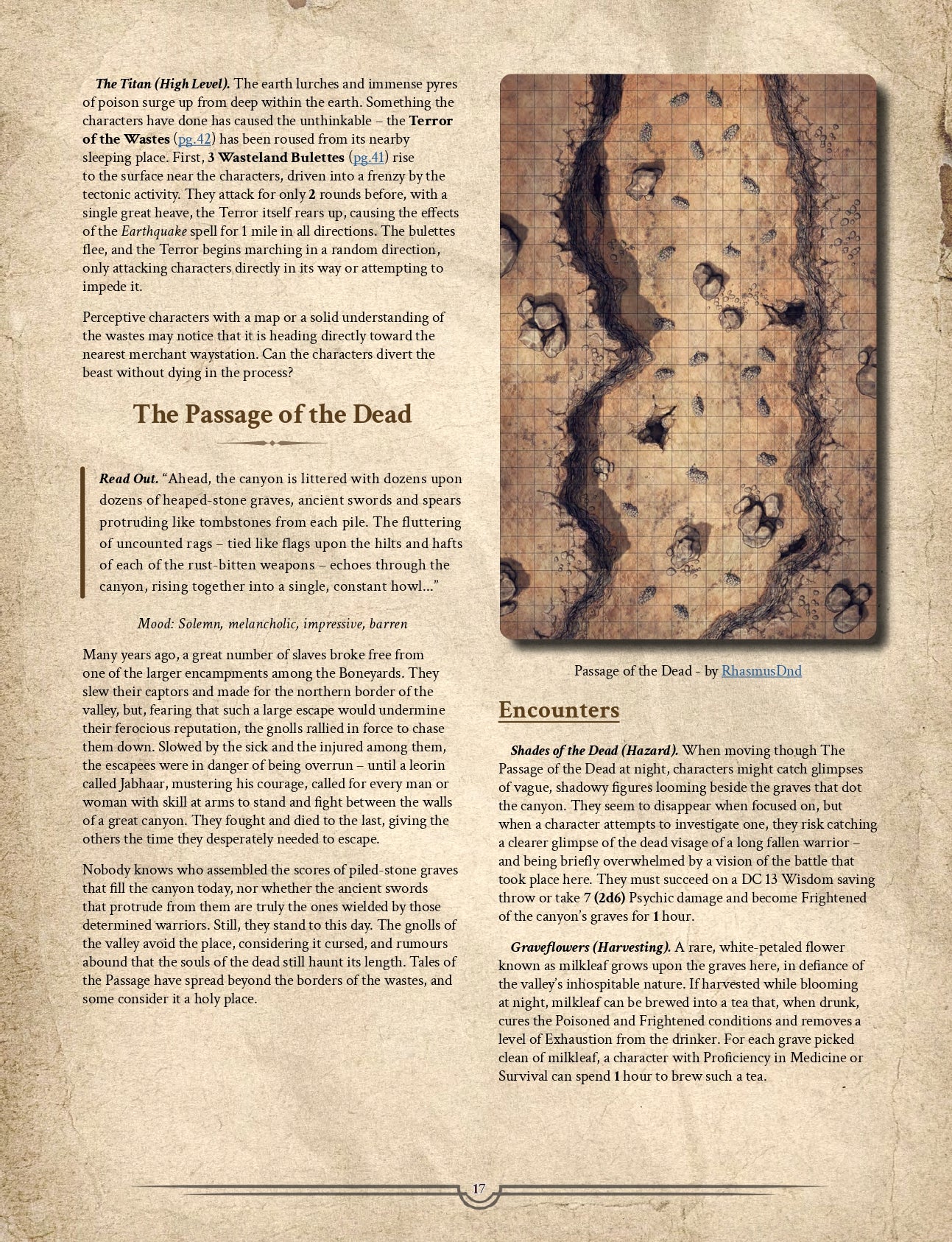 Bloodstone Valley - Farlands 5e Region Guide