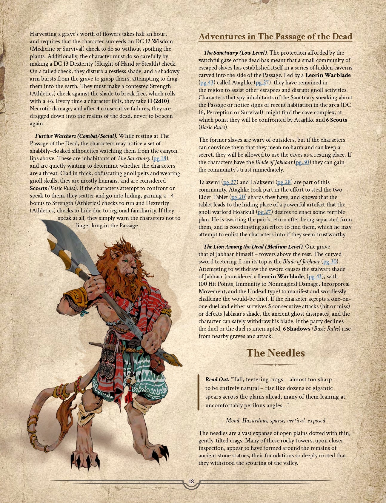 Bloodstone Valley - Farlands 5e Region Guide