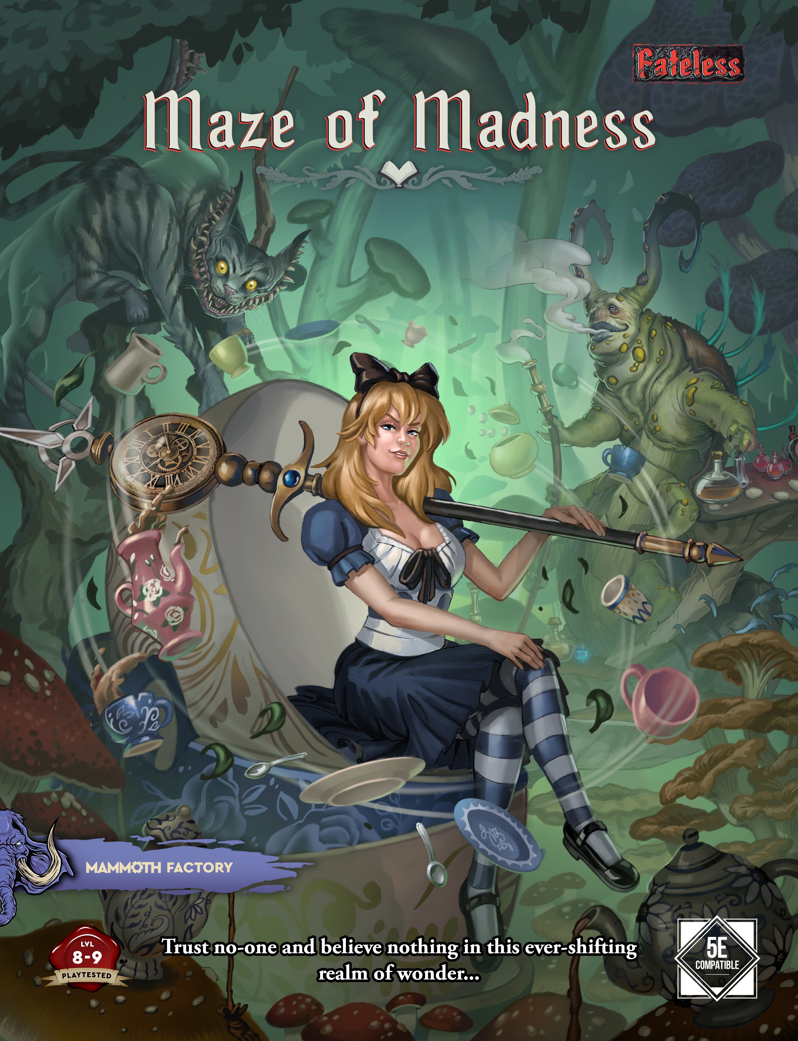 Fateless: The Miceketeers of Burrowtown  - PDF Adventure