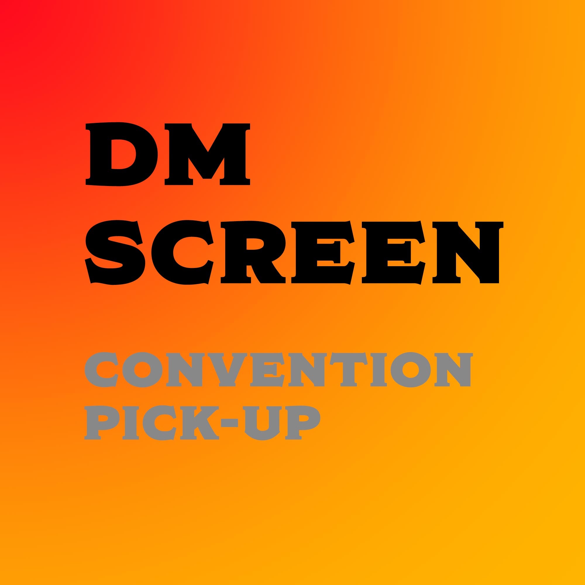 DM SCREEN