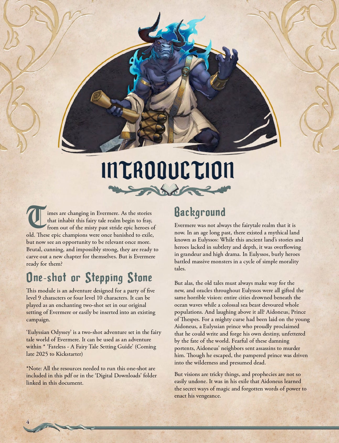 Fateless: Eulyssian Odyssey  - PDF Adventure