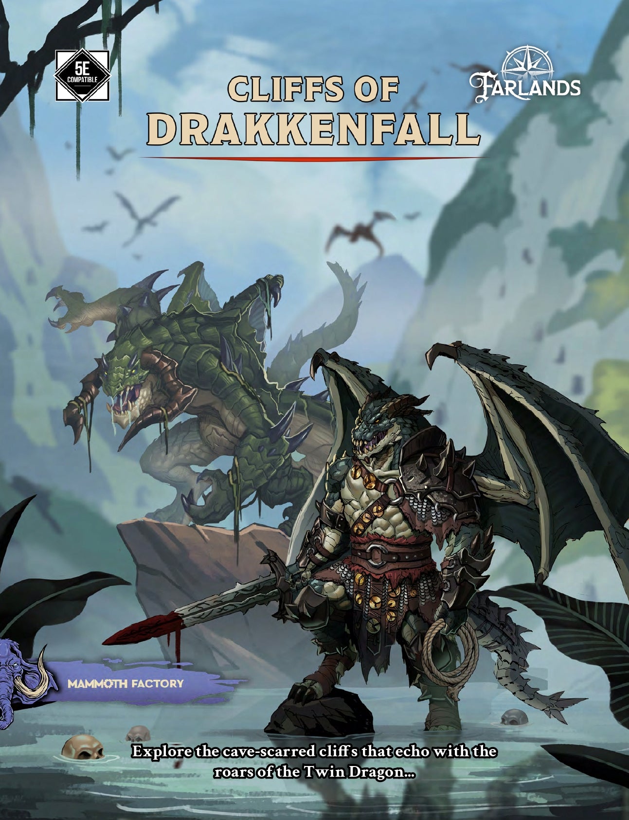 Farlands: Cliffs of Drakkenfall- PDF Adventure