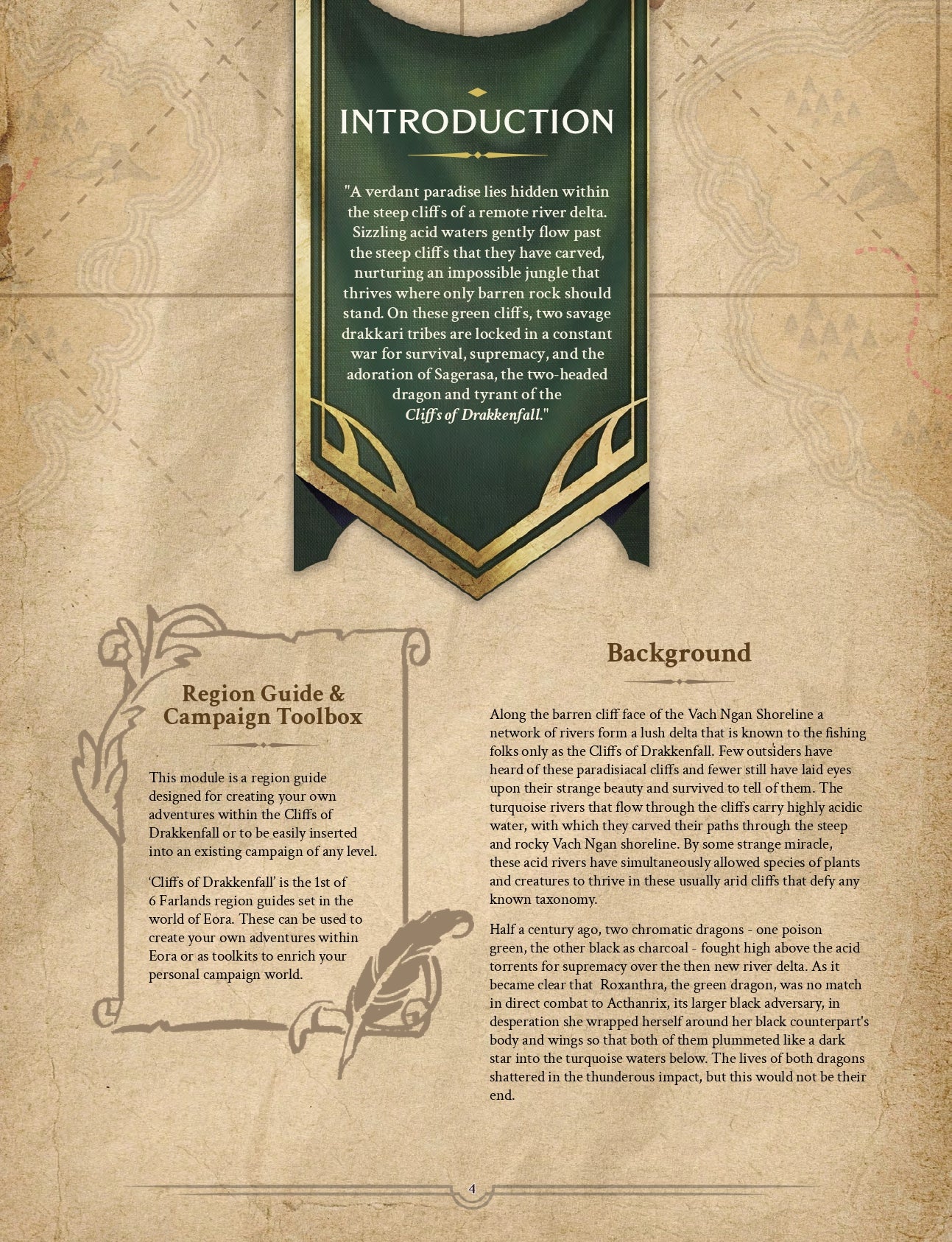 Farlands: Cliffs of Drakkenfall- PDF Adventure