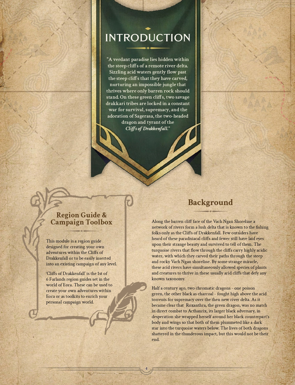 Farlands: Cliffs of Drakkenfall- PDF Adventure