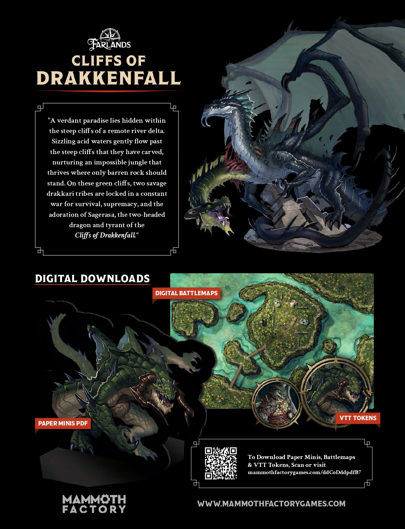 Farlands: Cliffs of Drakkenfall- PDF Adventure