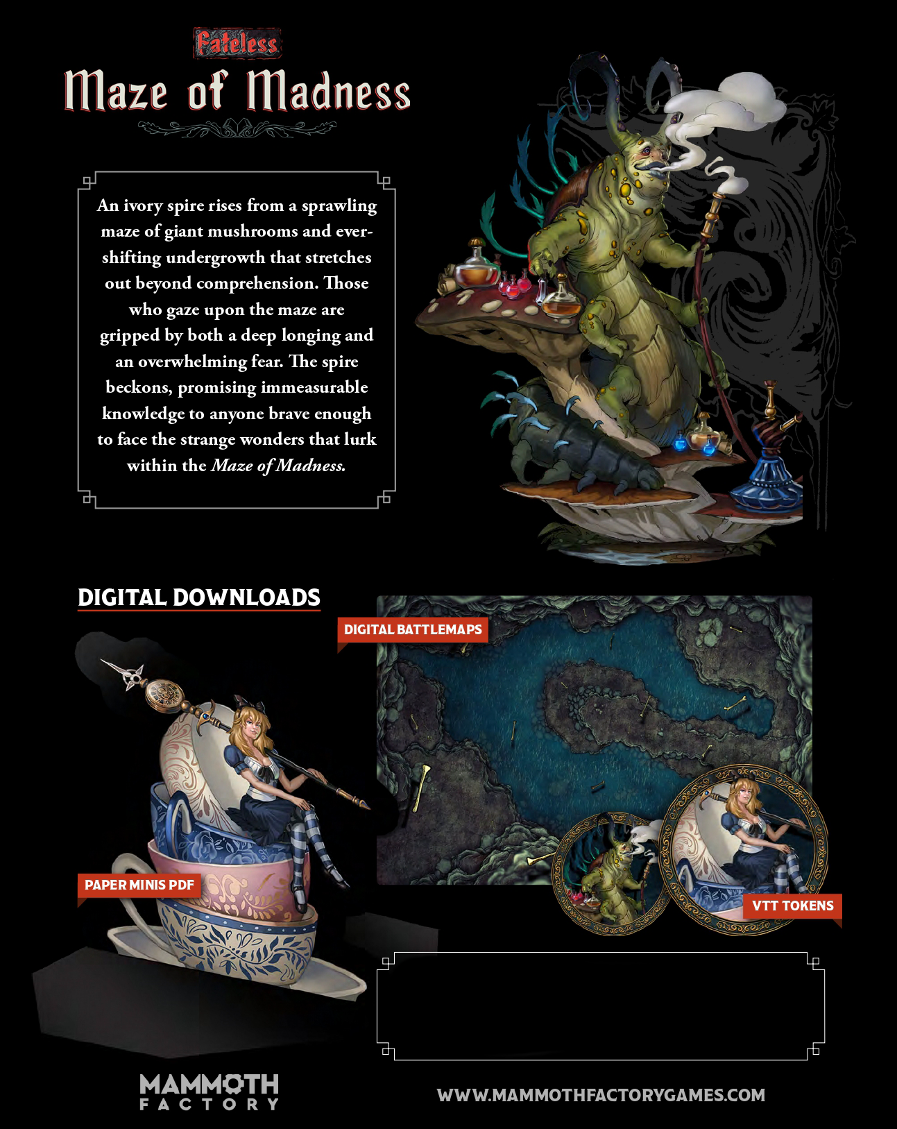 Fateless: Maze of Madness  - PDF Adventure