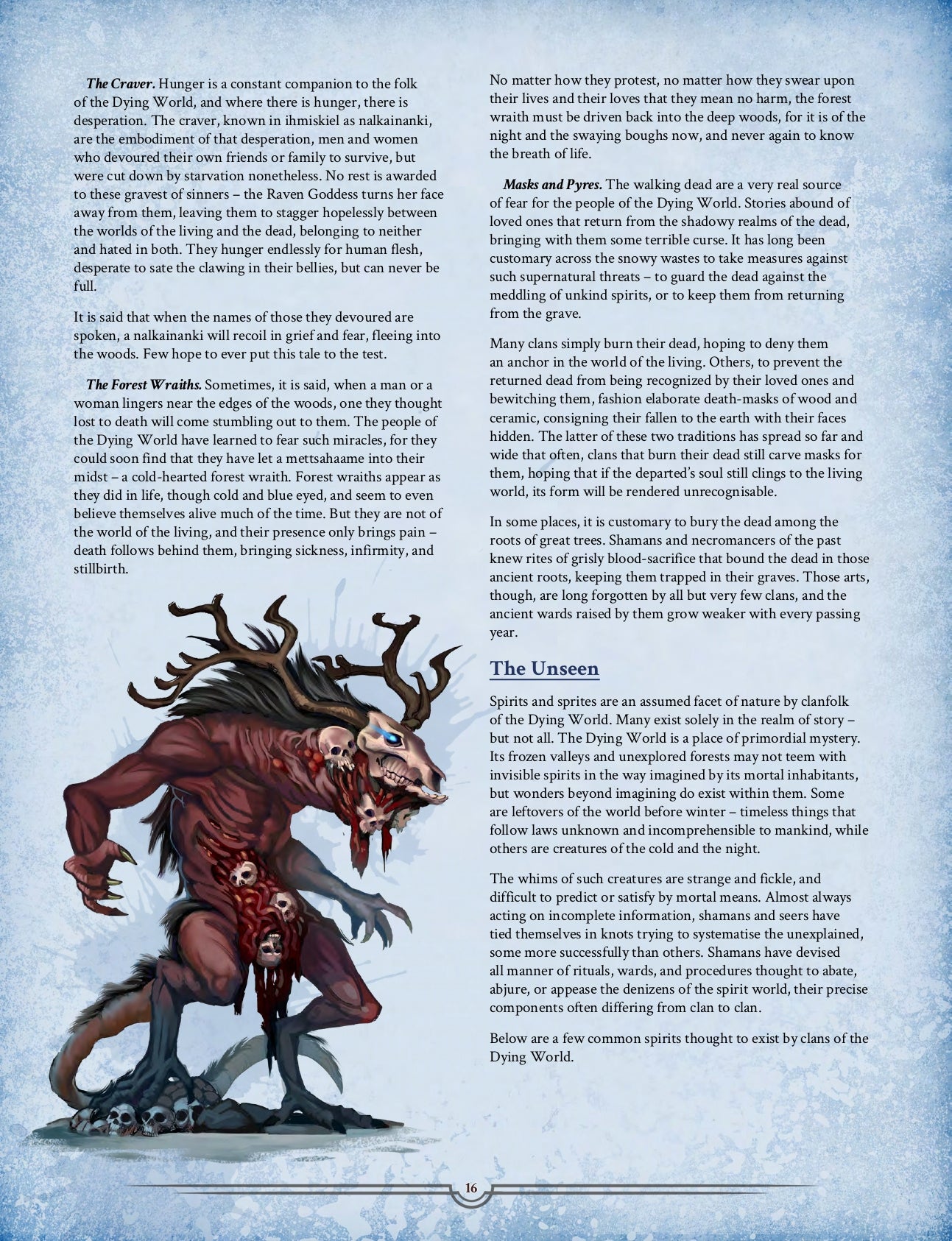 Suvivors Guide to the Frostwilds - 5e Campaign Setting PDF