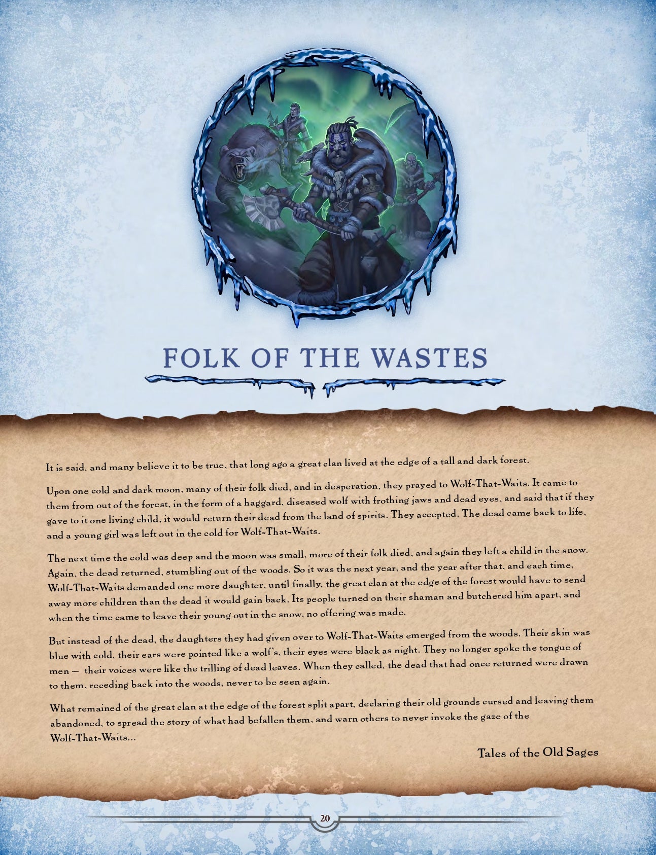 Suvivors Guide to the Frostwilds - 5e Campaign Setting PDF