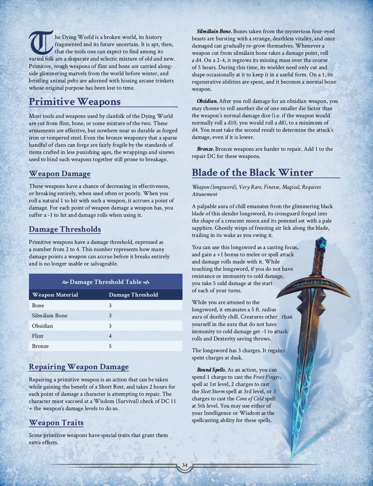 Suvivors Guide to the Frostwilds - 5e Campaign Setting PDF