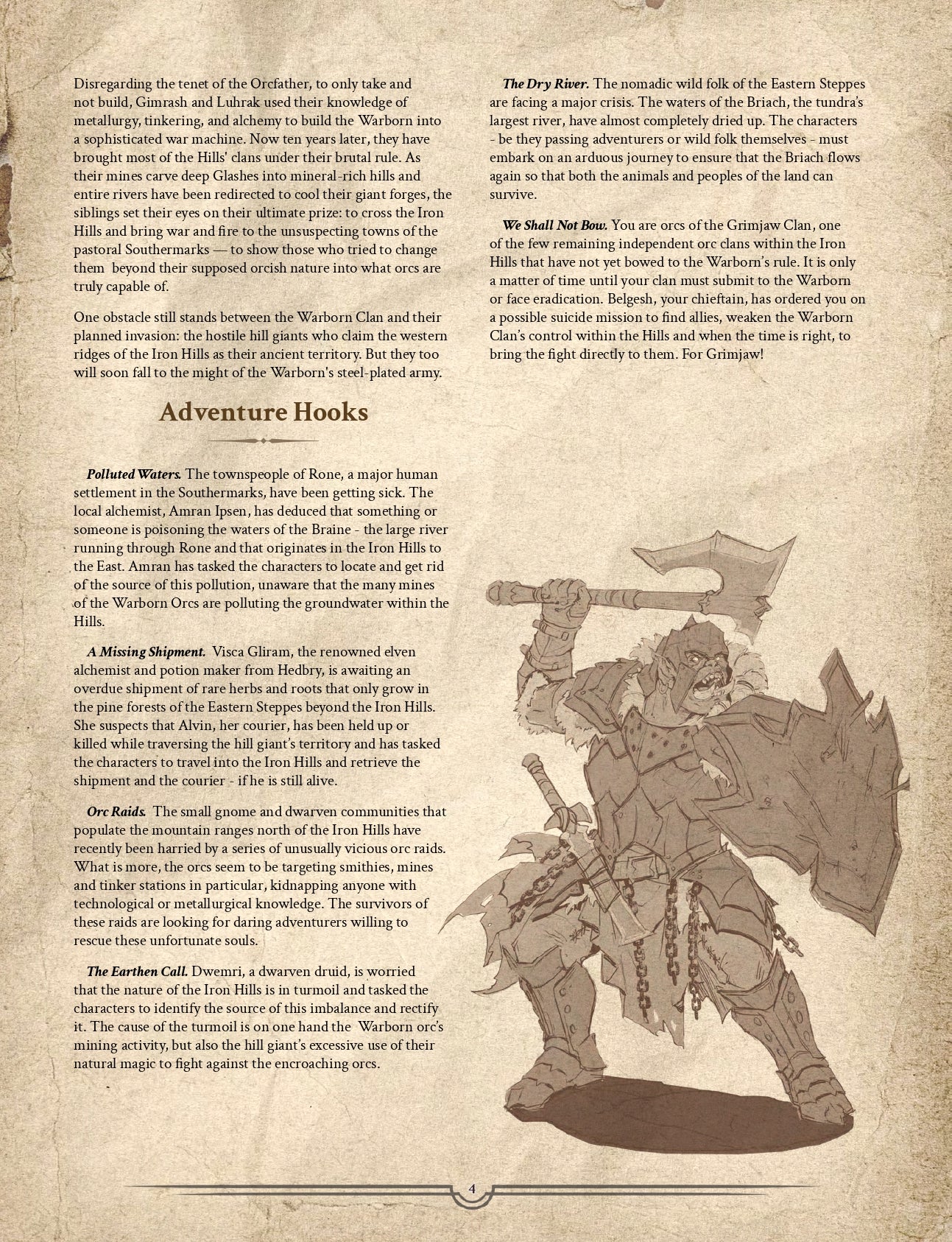 Iron Hills - Farlands 5e Region Guide