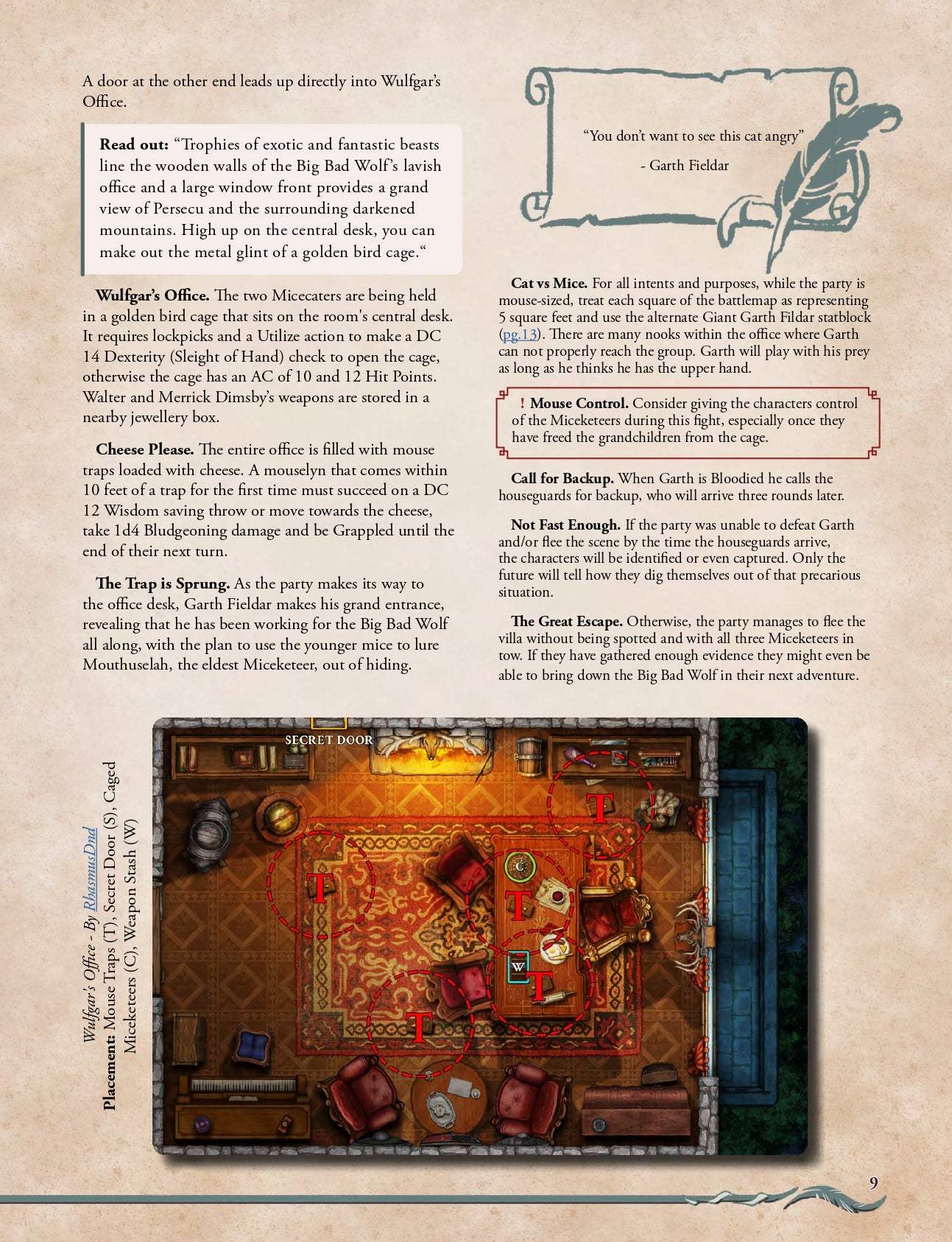 Fateless: The Miceketeers of Burrowtown  - PDF Adventure