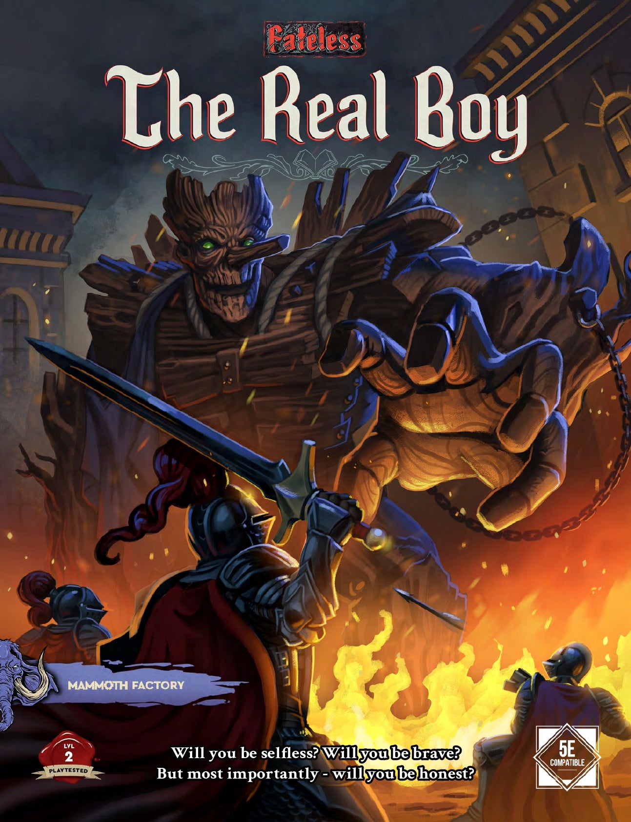Fateless: The Real Boy  - PDF Adventure