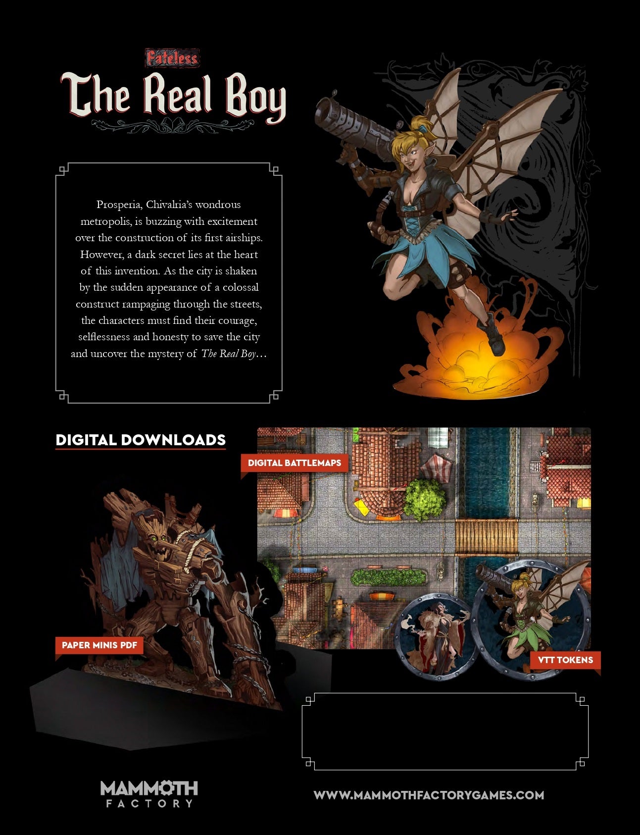 Fateless: The Real Boy  - PDF Adventure