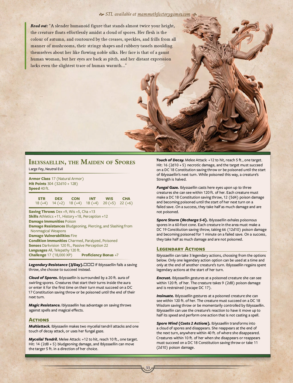 Curse of the Spore Queen - PDF Adventure