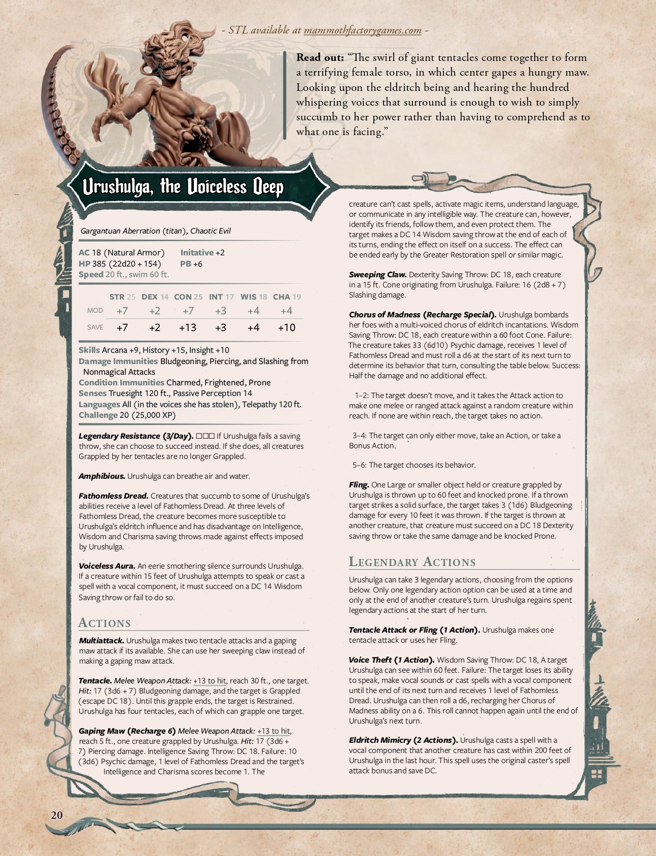 Fateless: The Voice Under the Sea  - PDF Adventure