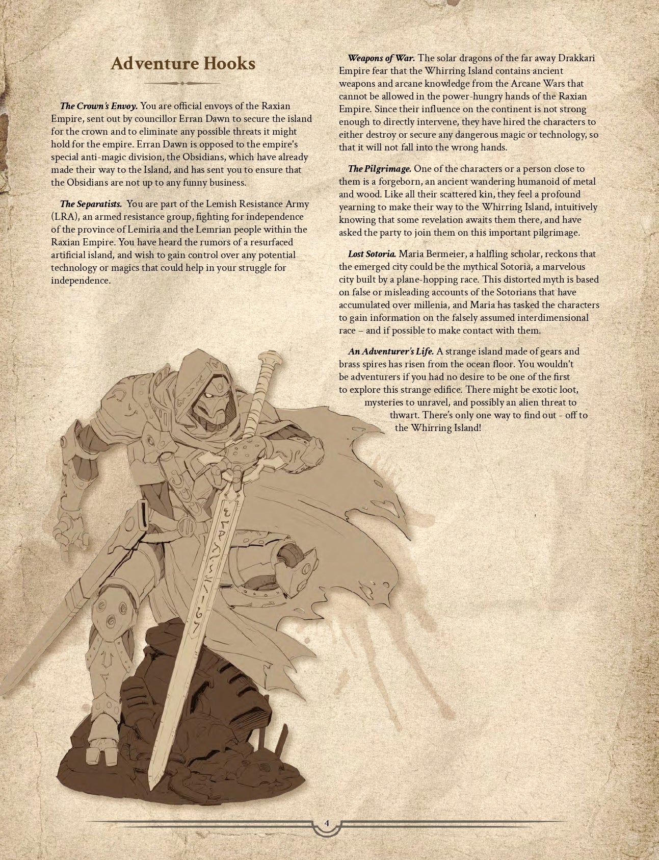 The Whirring Island - Farlands: 5e Region Guide (LVL 3-12)