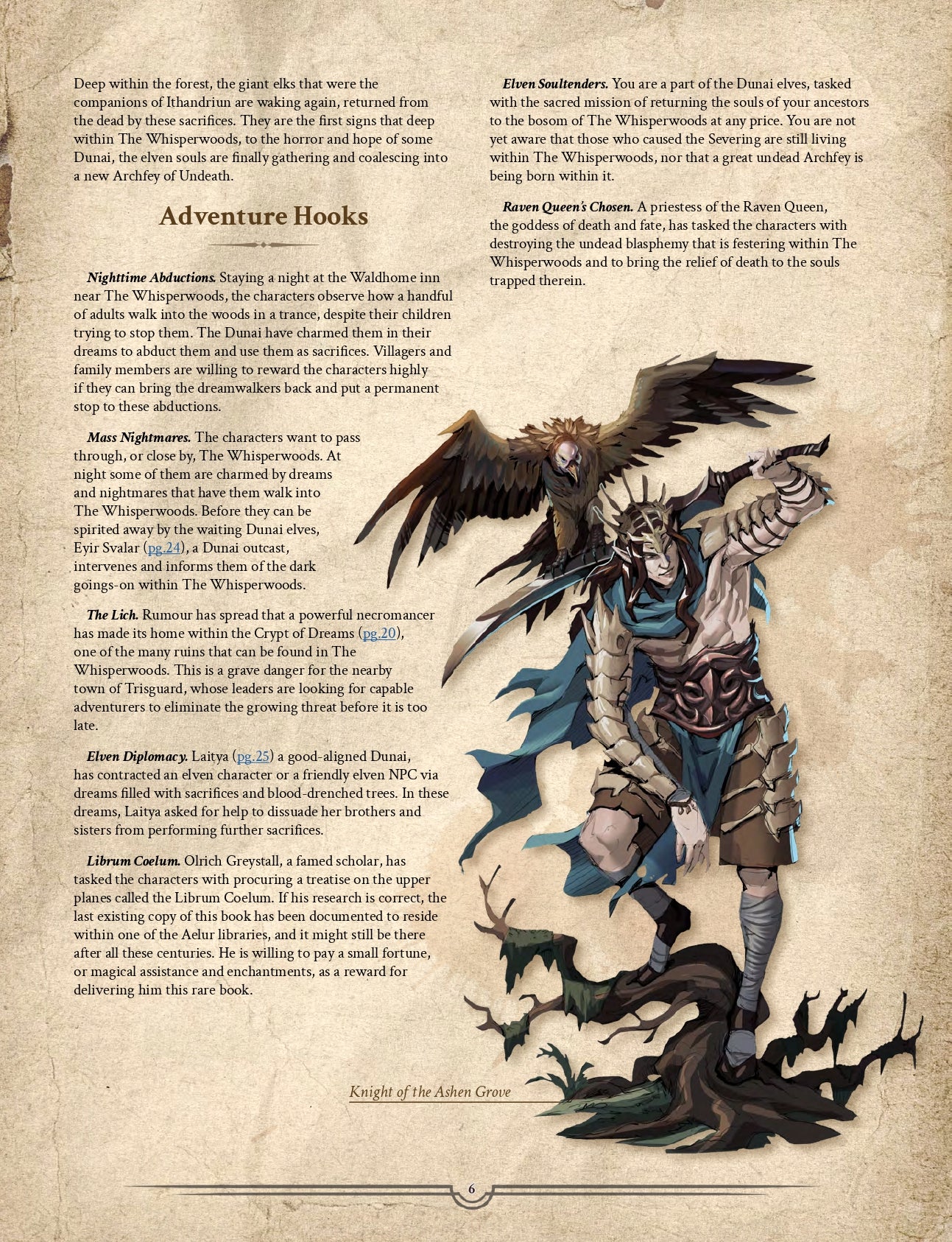 The Whisperwoods - Farlands 5e Region Guide