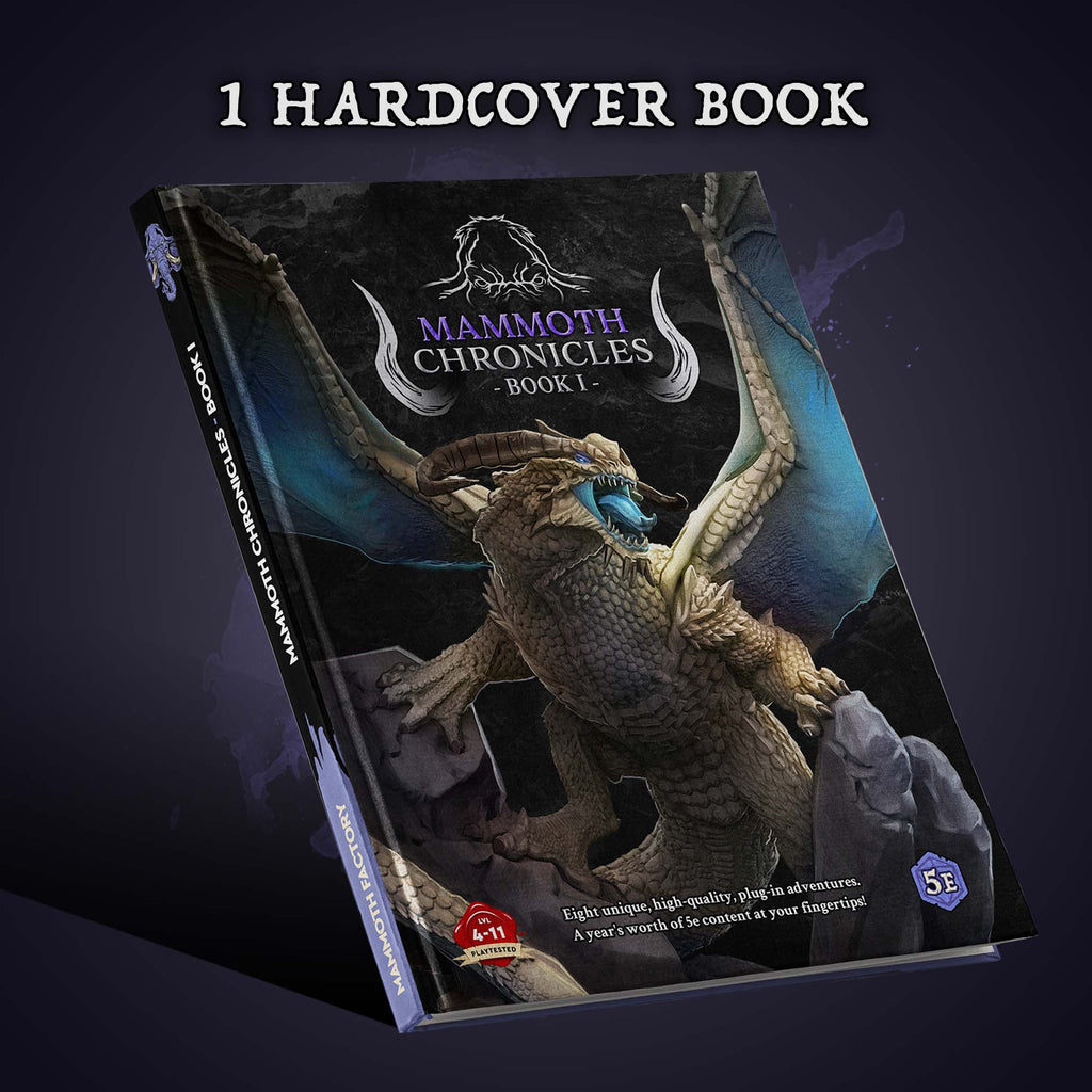 Mammoth Chronicles: Vol. 1-8, 5e Adventure Collection