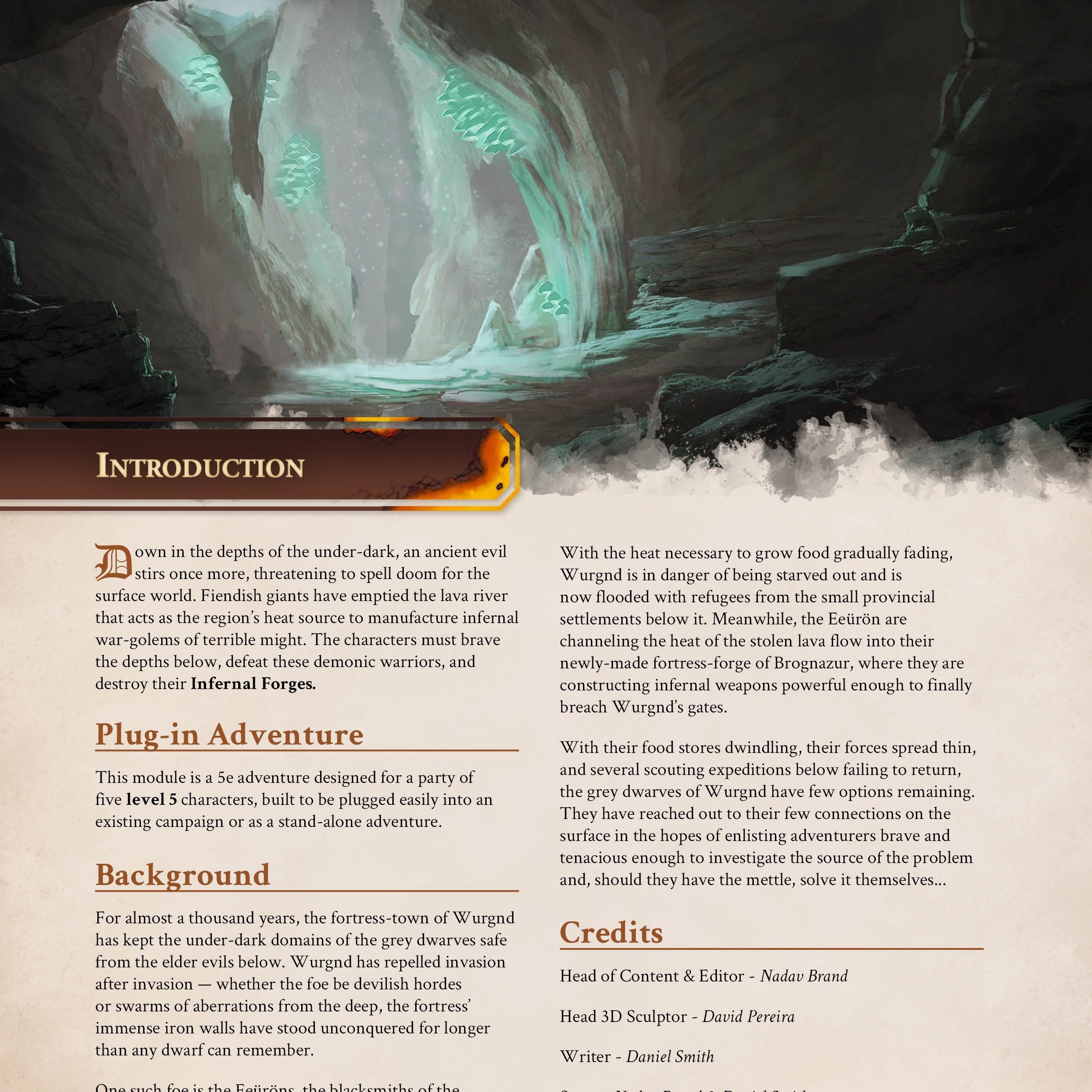 Infernal Forges - 5e Adventure PDF - Mammoth Factory