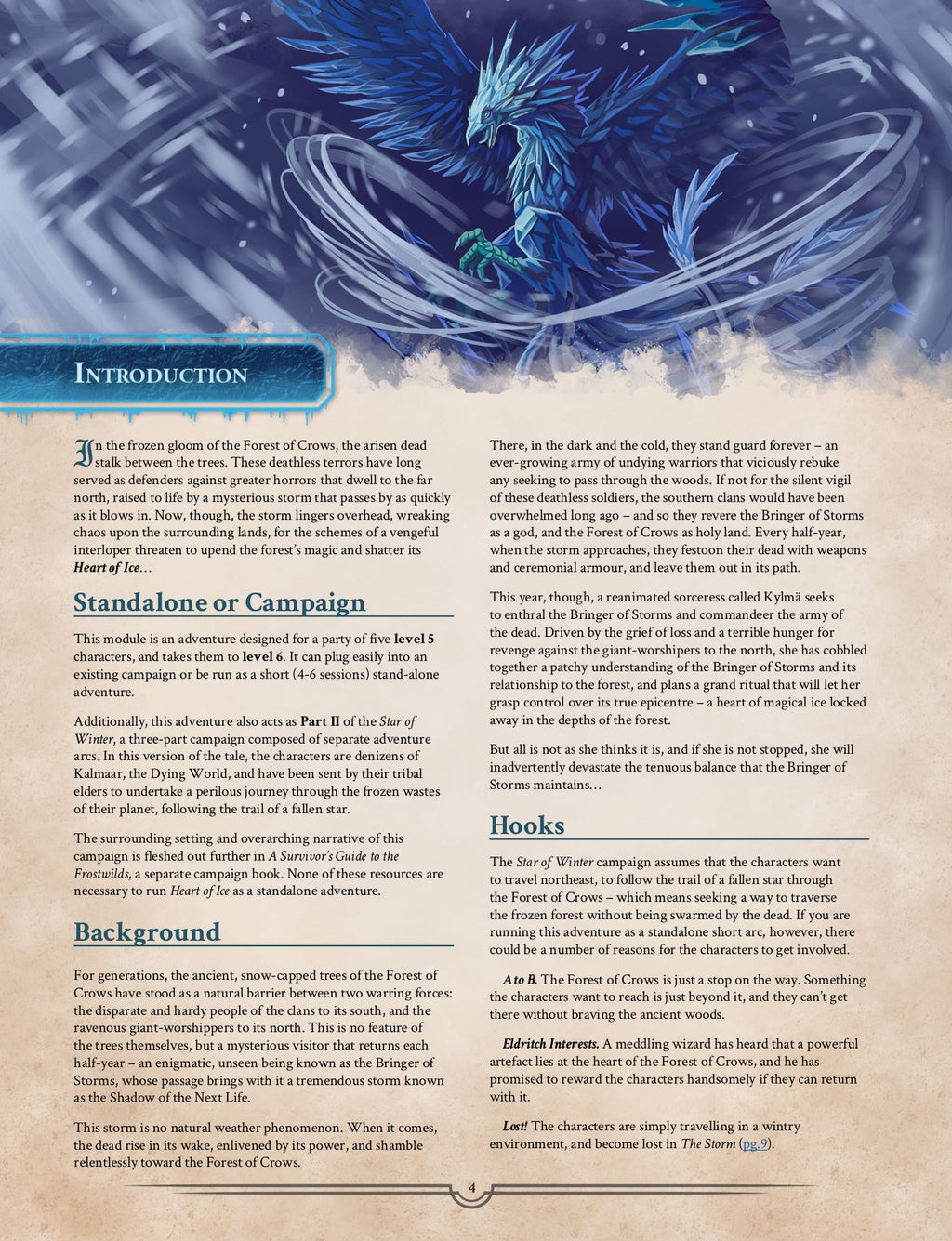 Heart of Ice - Frostwilds - 5e Adventure PDF