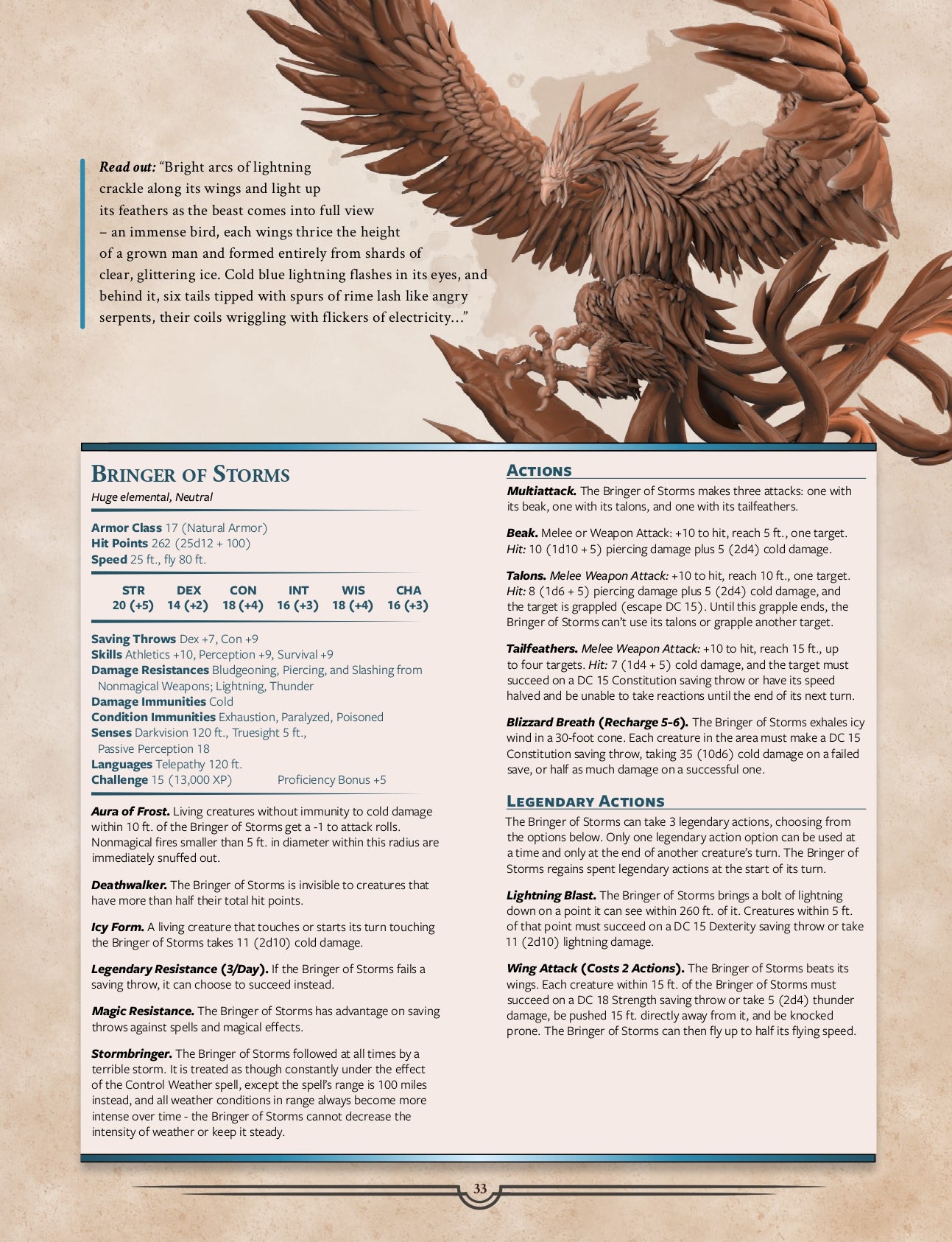 5e ice monsters Heart of Ice - Frostwilds