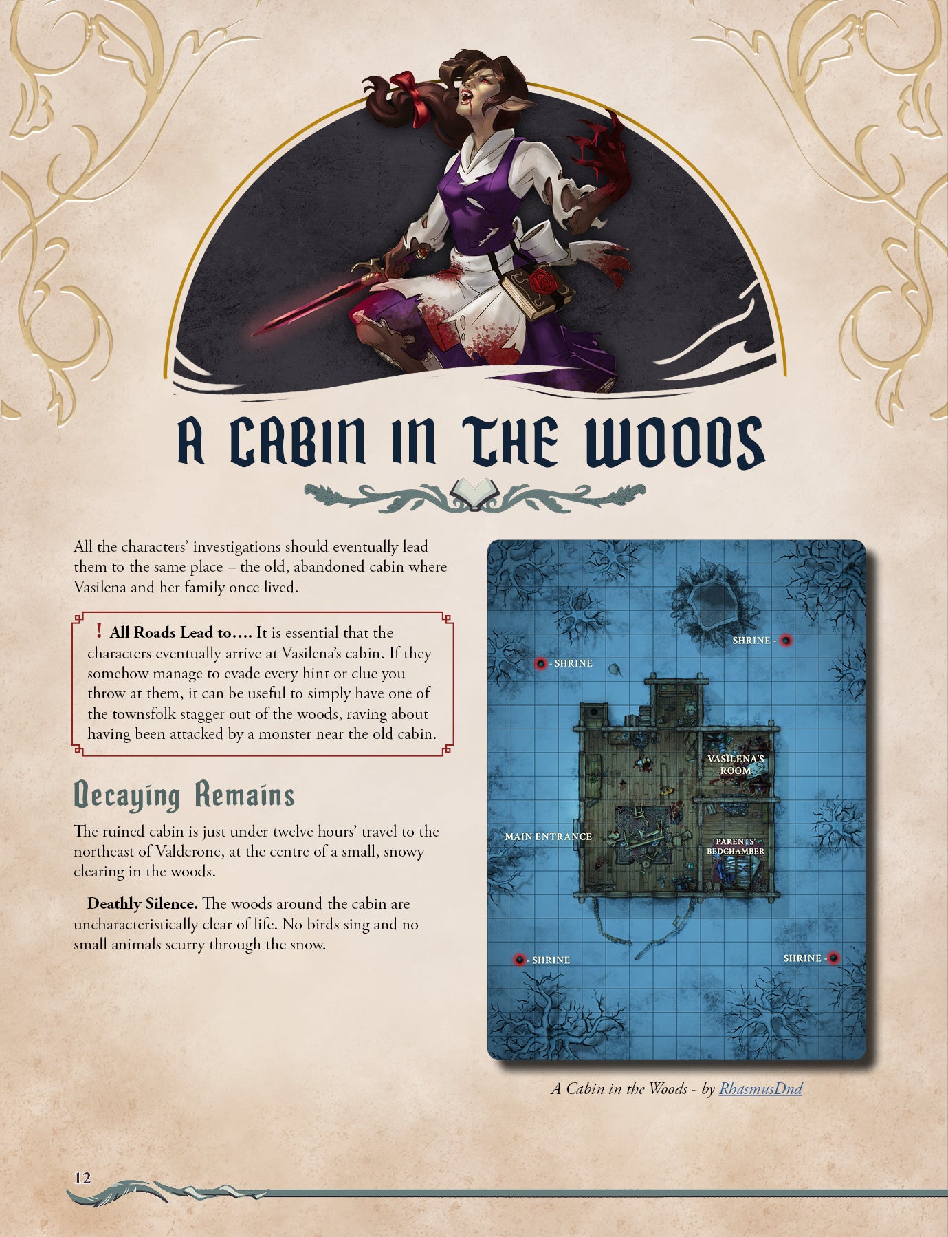 Fateless: The Beast of Stragovia  - PDF Adventure