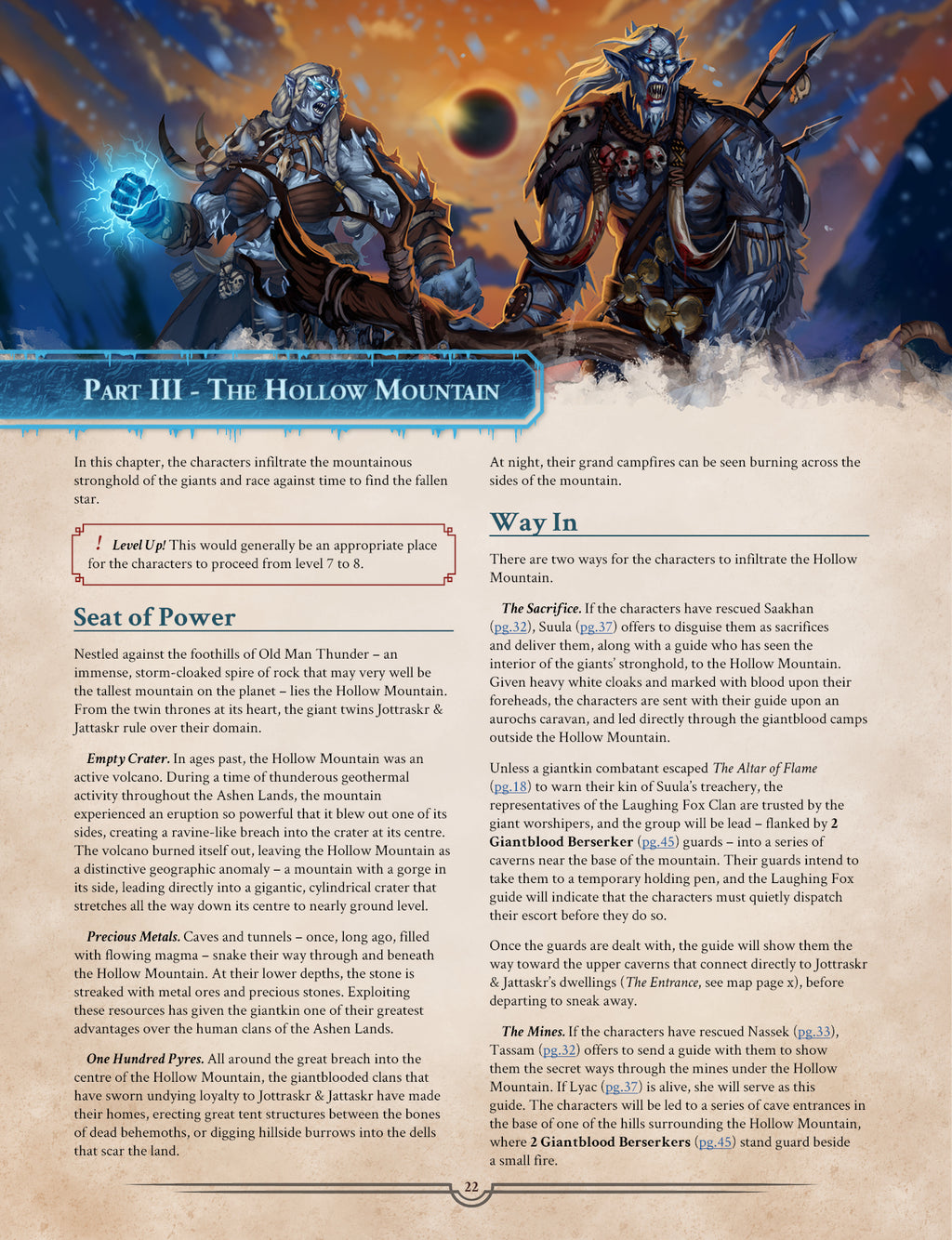 Lords of the Hollow Mountain - Frostwilds - 5e Adventure PDF