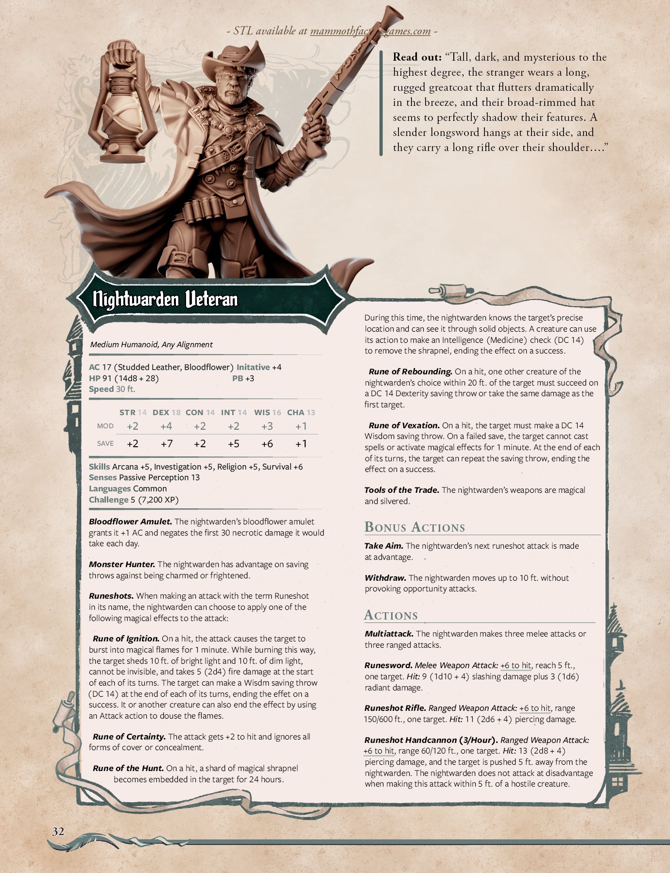 Fateless: The Beast of Stragovia  - PDF Adventure