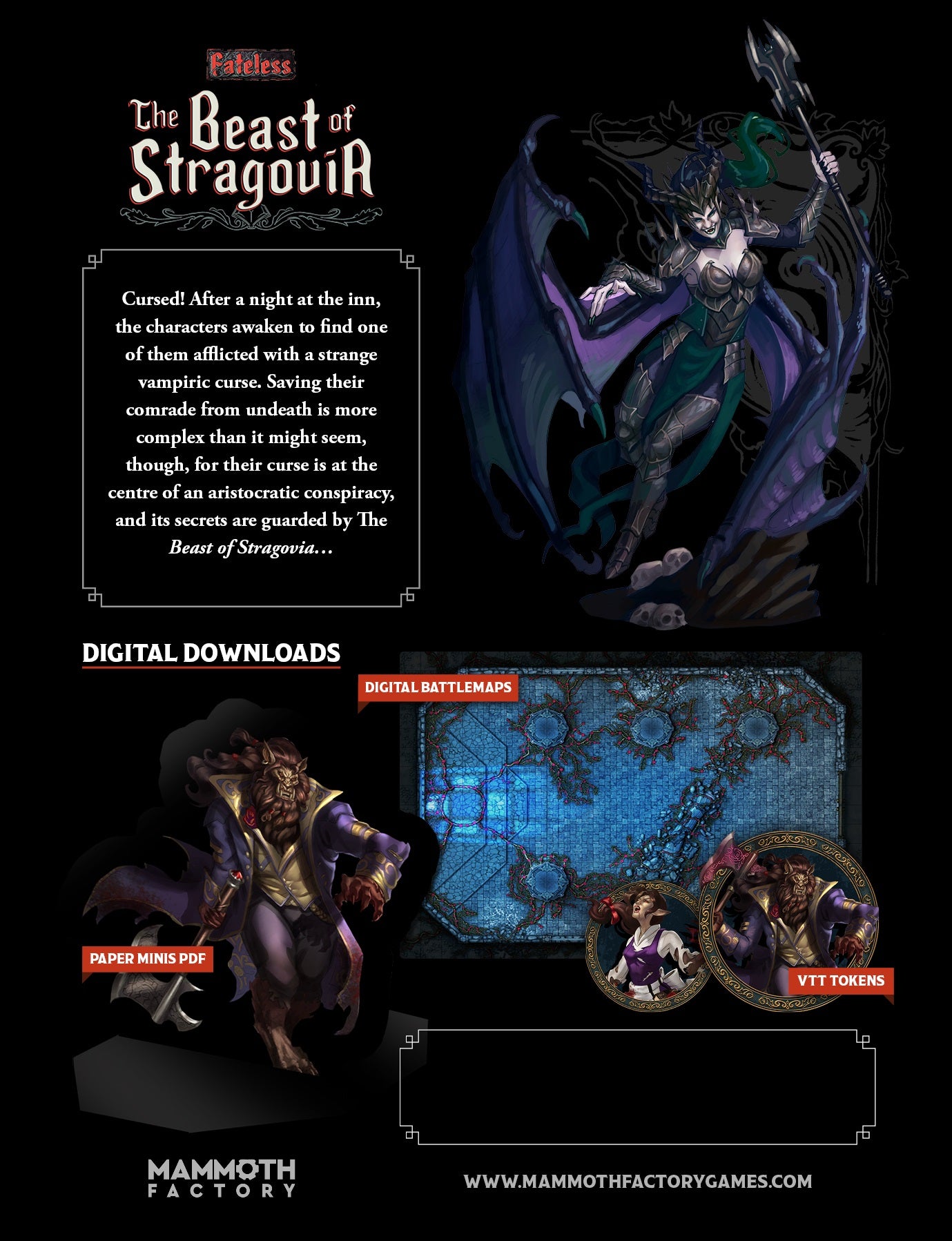 Fateless: The Beast of Stragovia  - PDF Adventure