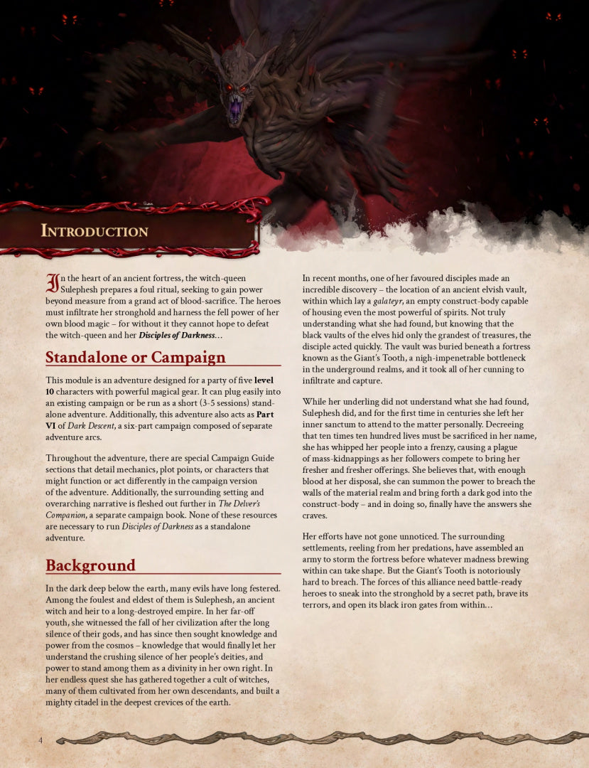 Disciples of Darkness - 5e Adventure PDF