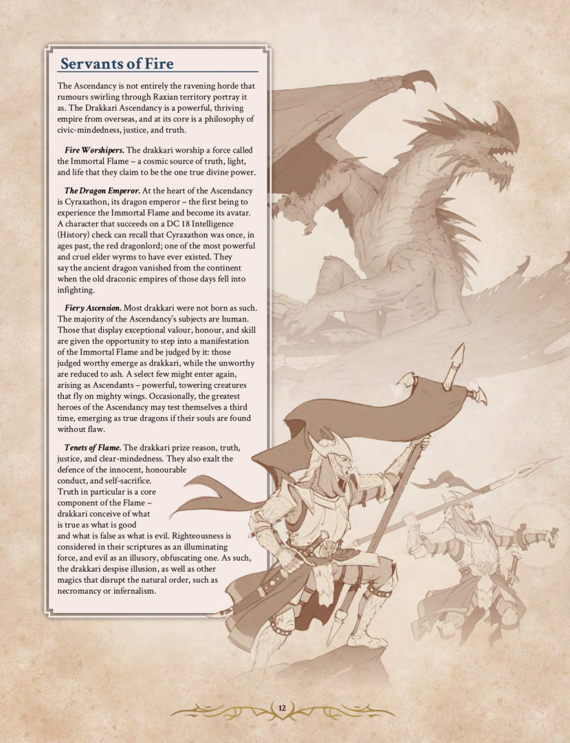 Draconic Legion Smokestorm Siege - Physical 5e Adventure Booklet