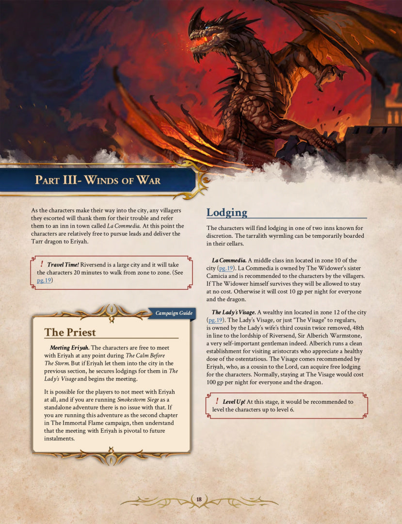 Draconic Legion Smokestorm Siege - 5e Adventure PDF