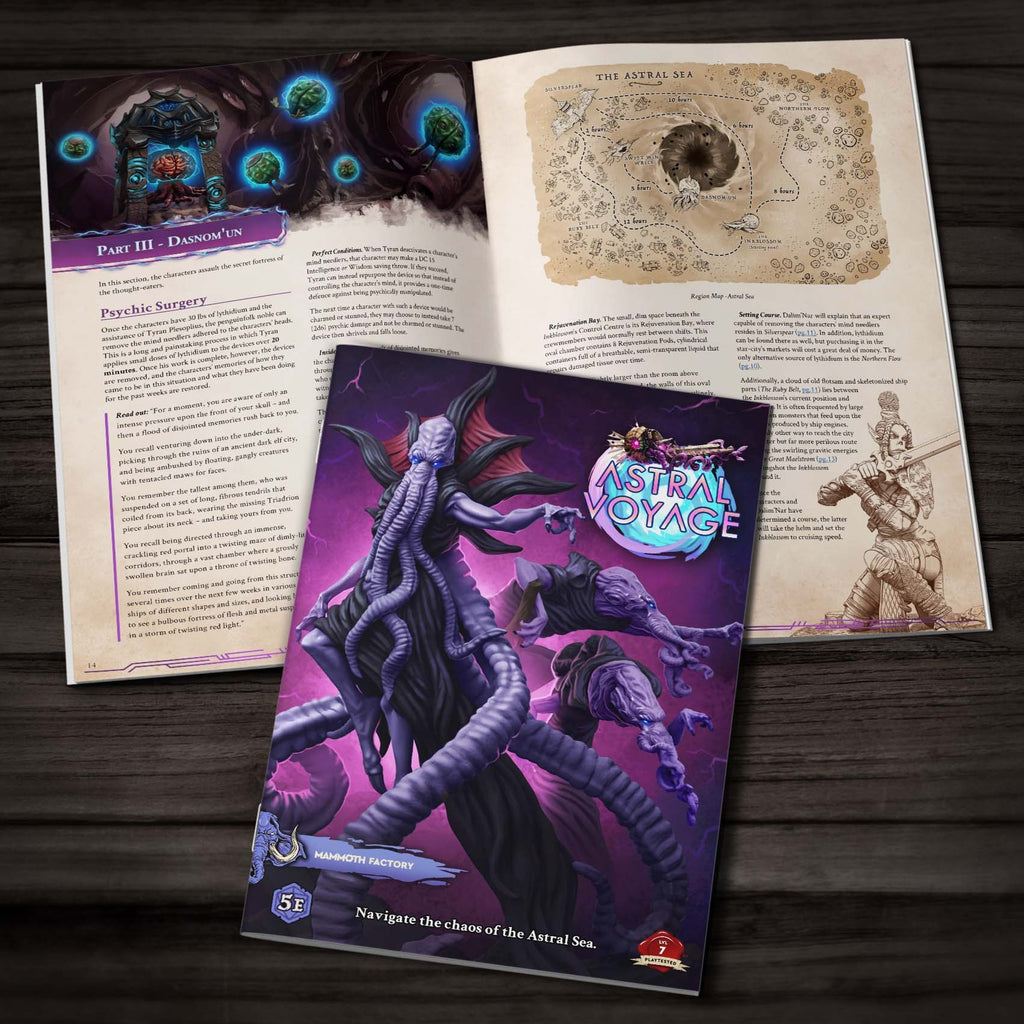 Astral Voyage - Physical 5e Adventure Booklet