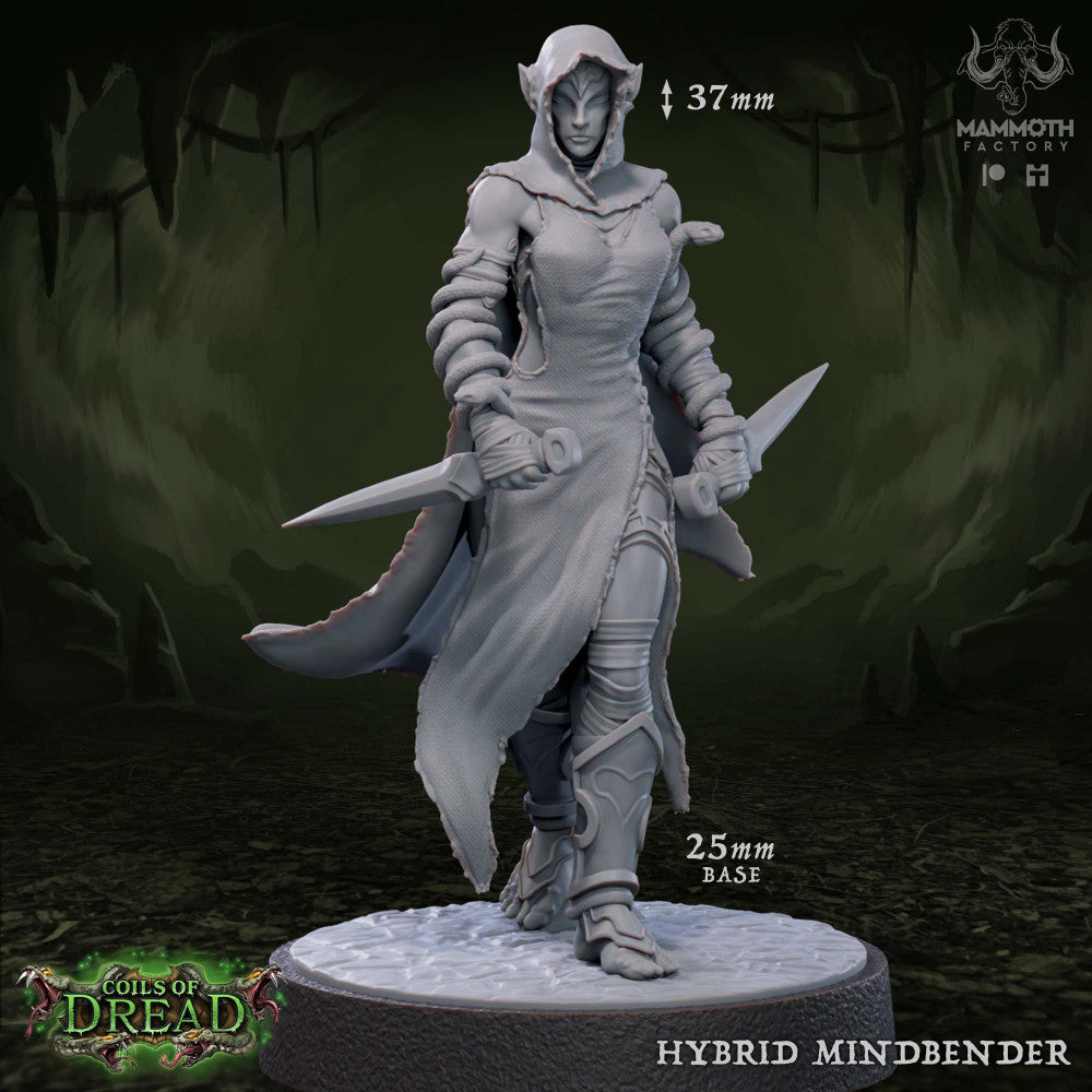 Ssrall Hybrid Mindbender- Physical Miniature - 32mm Scale