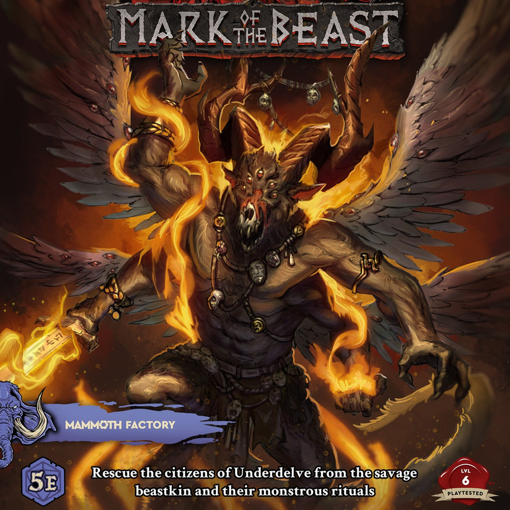 Mark of the Beast - Physical 5e Adventure Booklet