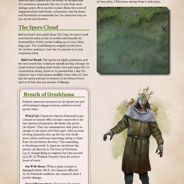 The Sprawl - Physical 5e Adventure Booklet