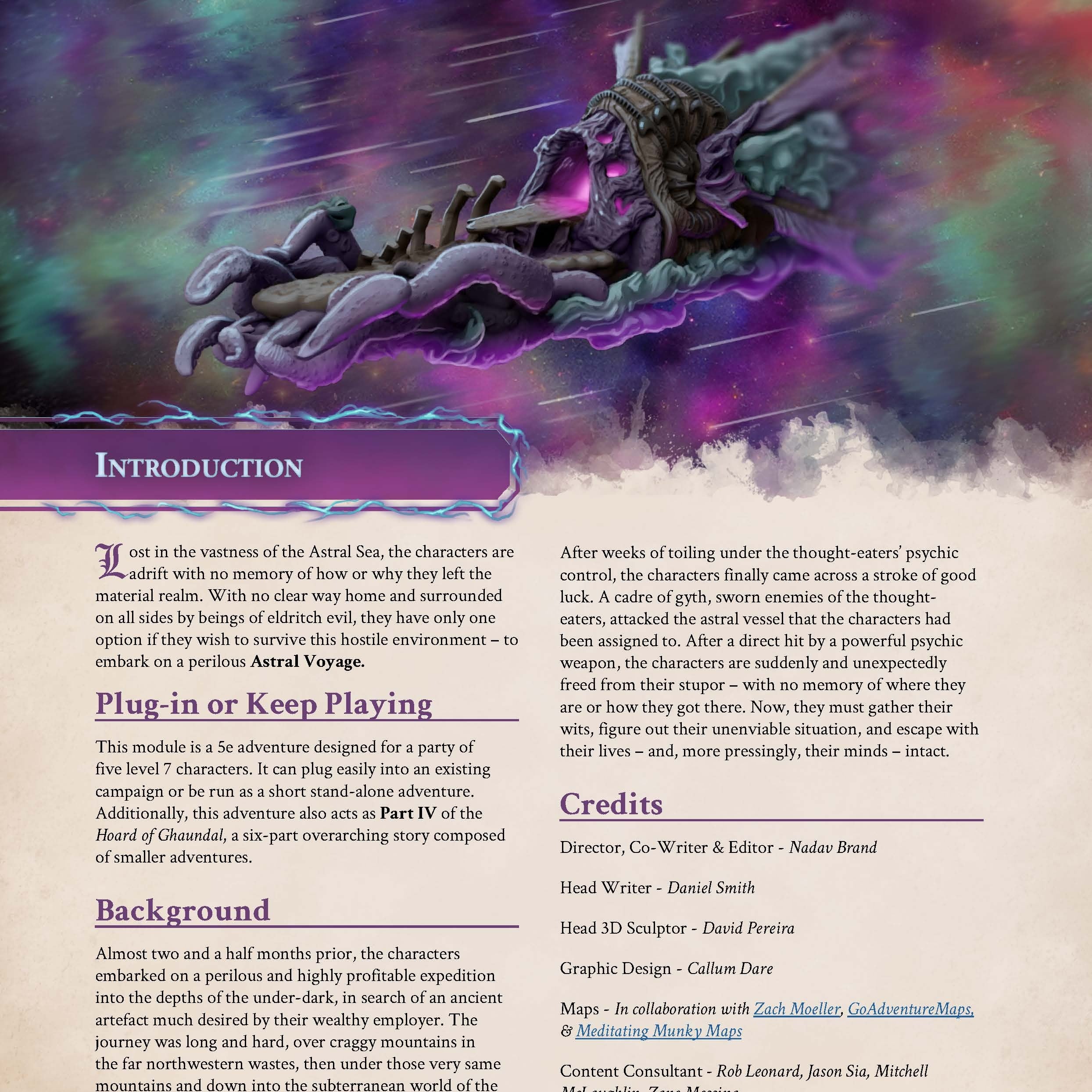 astral monsters 5e Astral Voyage - 5e Adventure Booklet