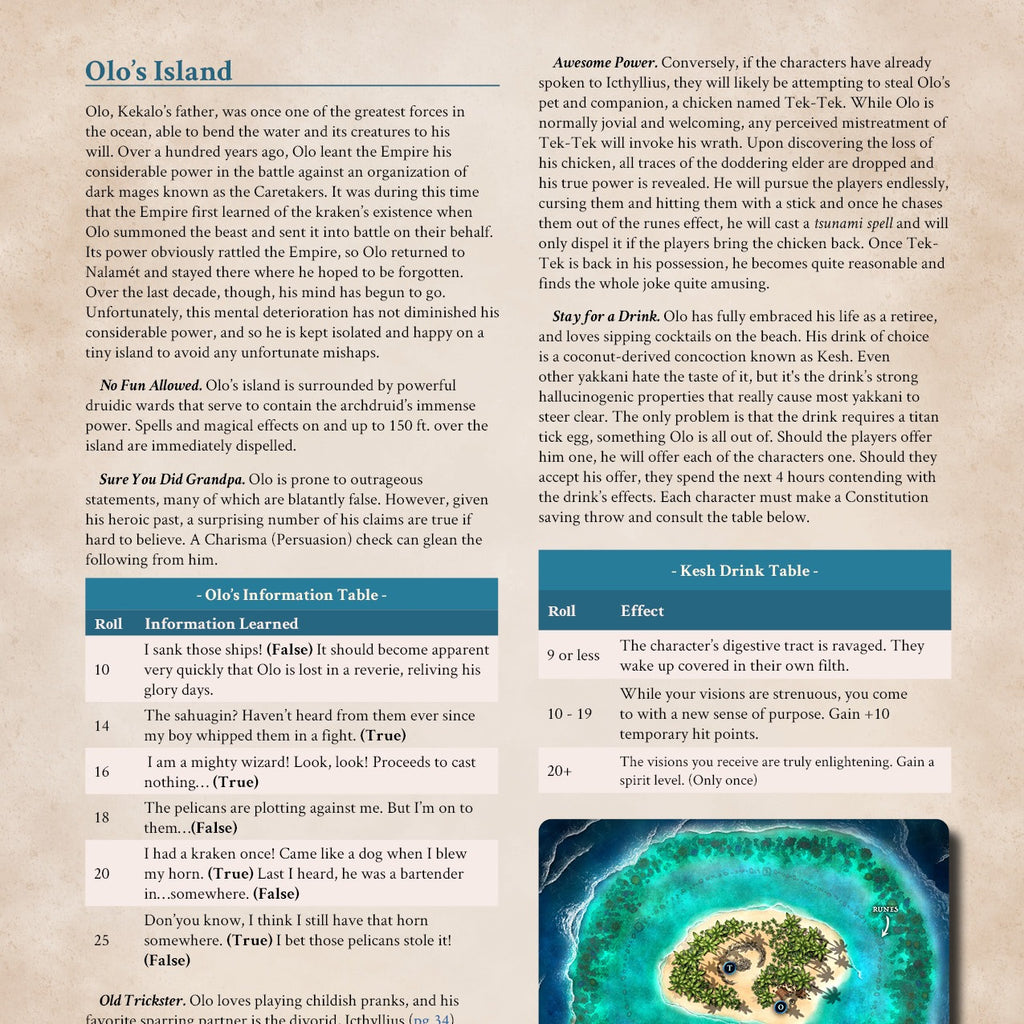 Titan Tides - Physical 5e Adventure Booklet