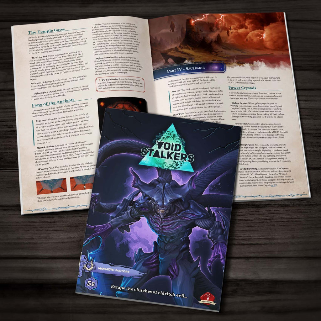 Voidstalkers - Physical 5e Adventure Booklet